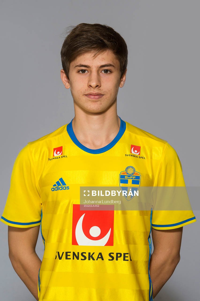Samuel Svenlén som spelar i P15/00-landslaget