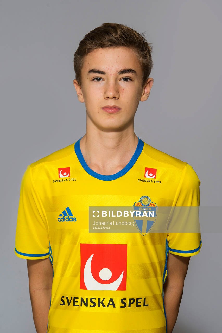 Gustaf Lagerbielke som spelar i P15/00-landslaget