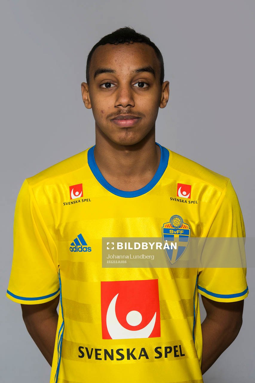 Bilal Hussein som spelar i P15/00-landslaget