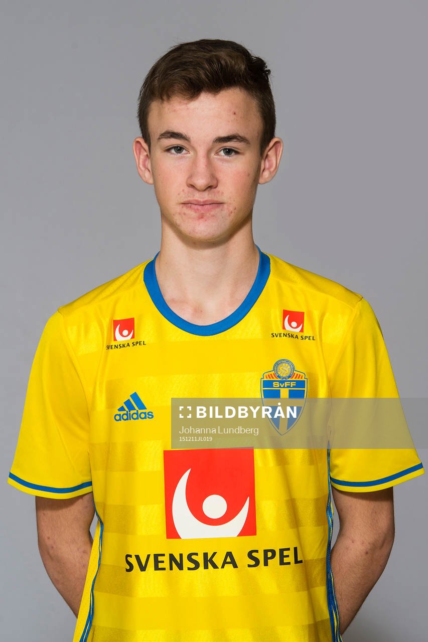 Alexander Johansson som spelar i P15/00-landslaget