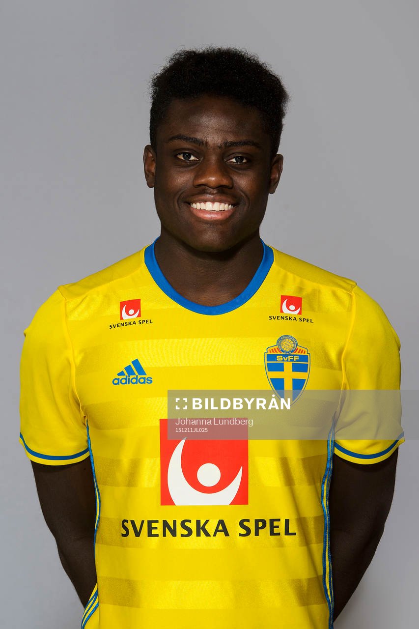 Daniel Mushitu som spelar i P15/00-landslaget