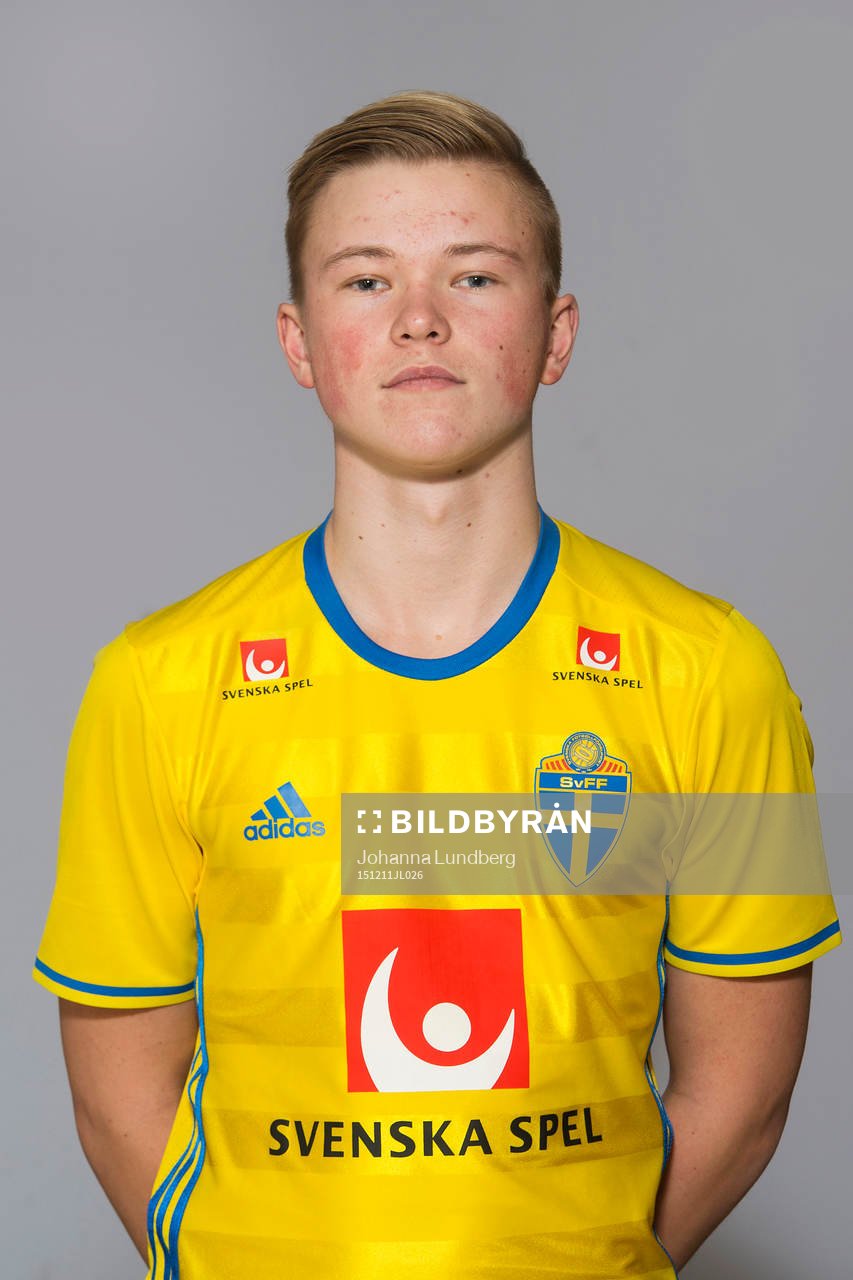 Jacob Norgren som spelar i P15/00-landslaget