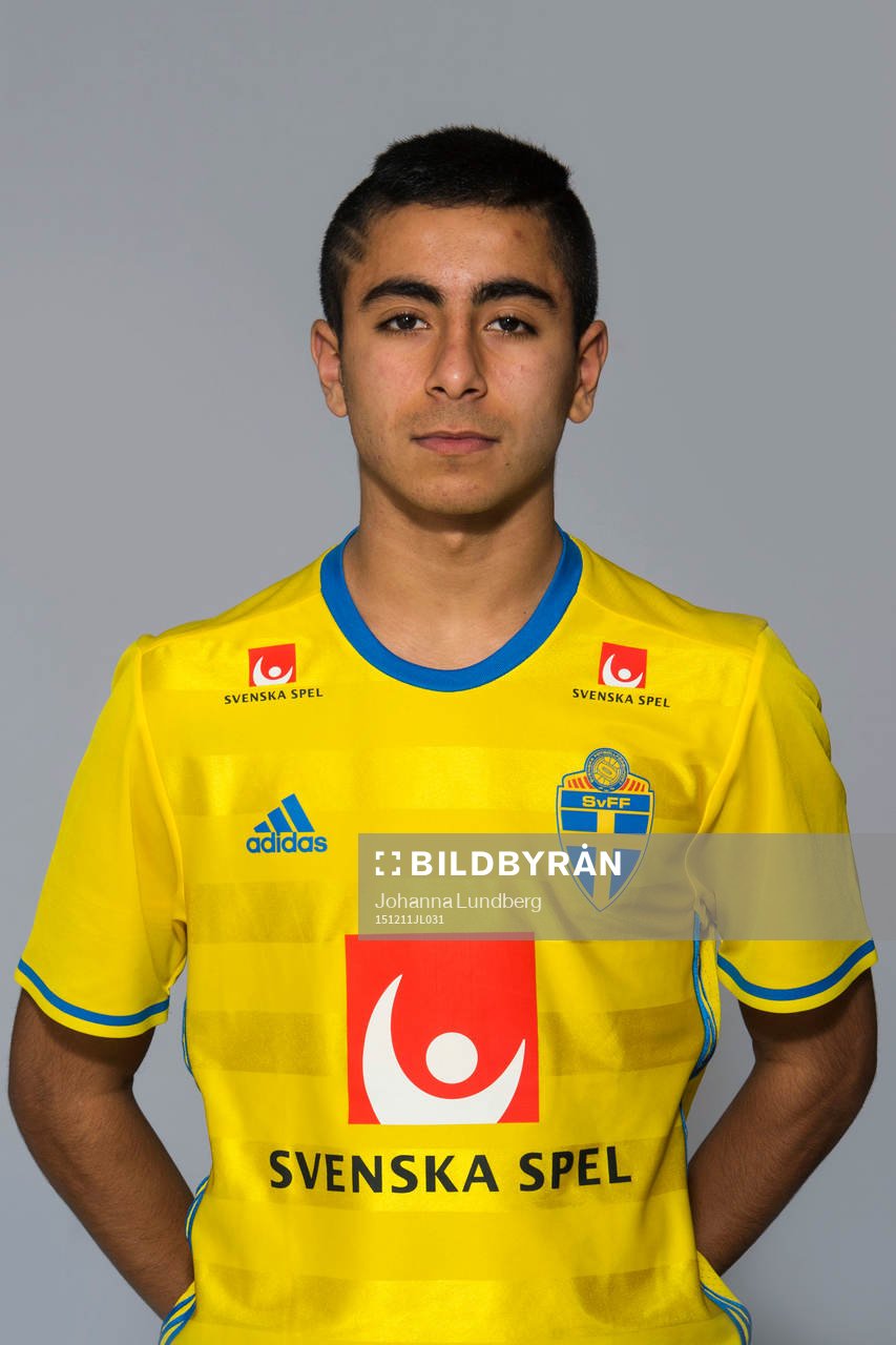 Khaled Qasem som spelar i P15/00-landslaget