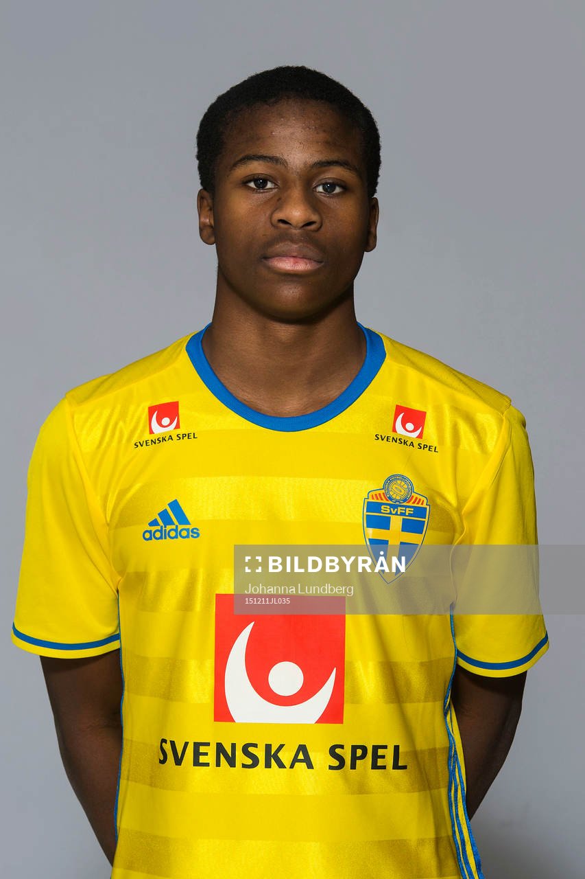 Mikael Christensen som spelar i P15/00-landslaget