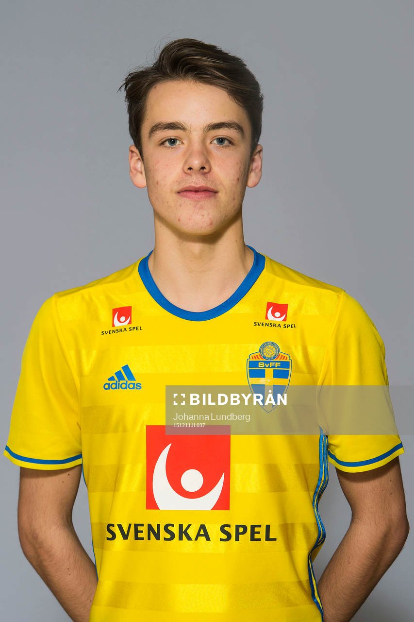 Adam Groundstroem som spelar i P15/00-landslaget