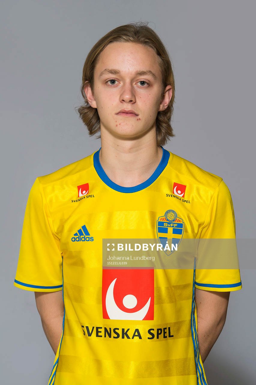 Rickard Bergmans som spelar i P15/00-landslaget