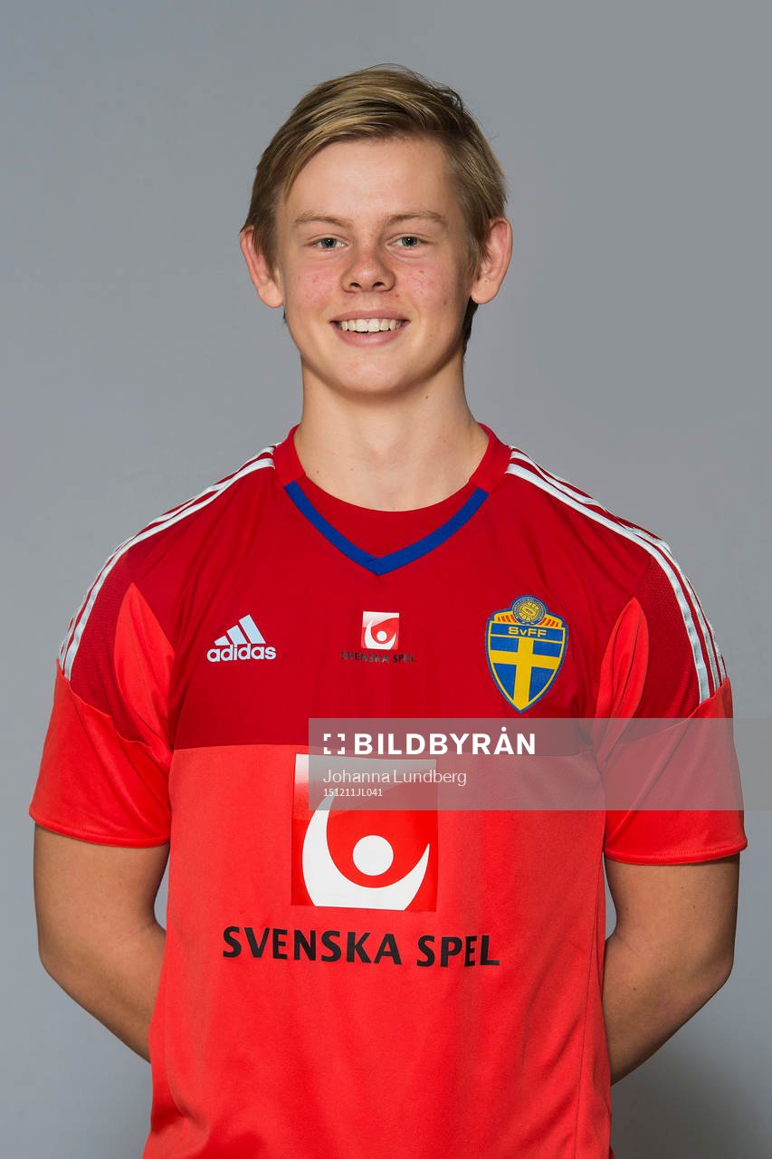 Jakob Tånnander som spelar i P15/00-landslaget