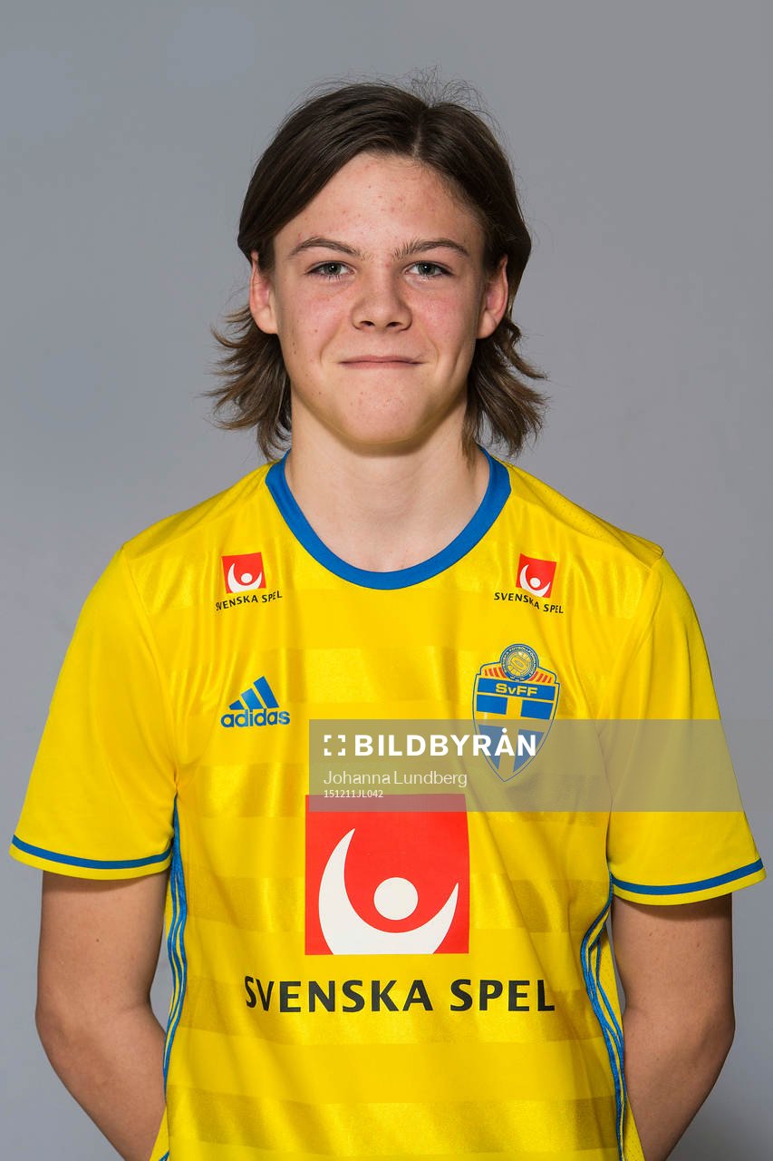 Emil Holm som spelar i P15/00-landslaget