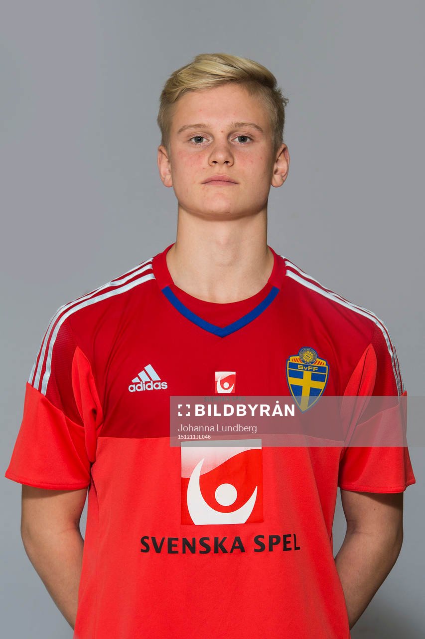 Simon Gustafsson som spelar i P15/00-landslaget