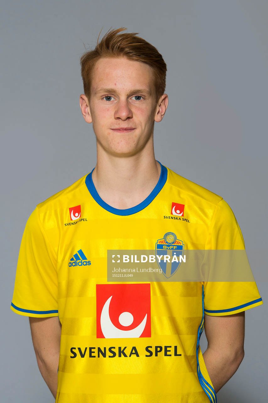 Viktor Krüger som spelar i P15/00-landslaget