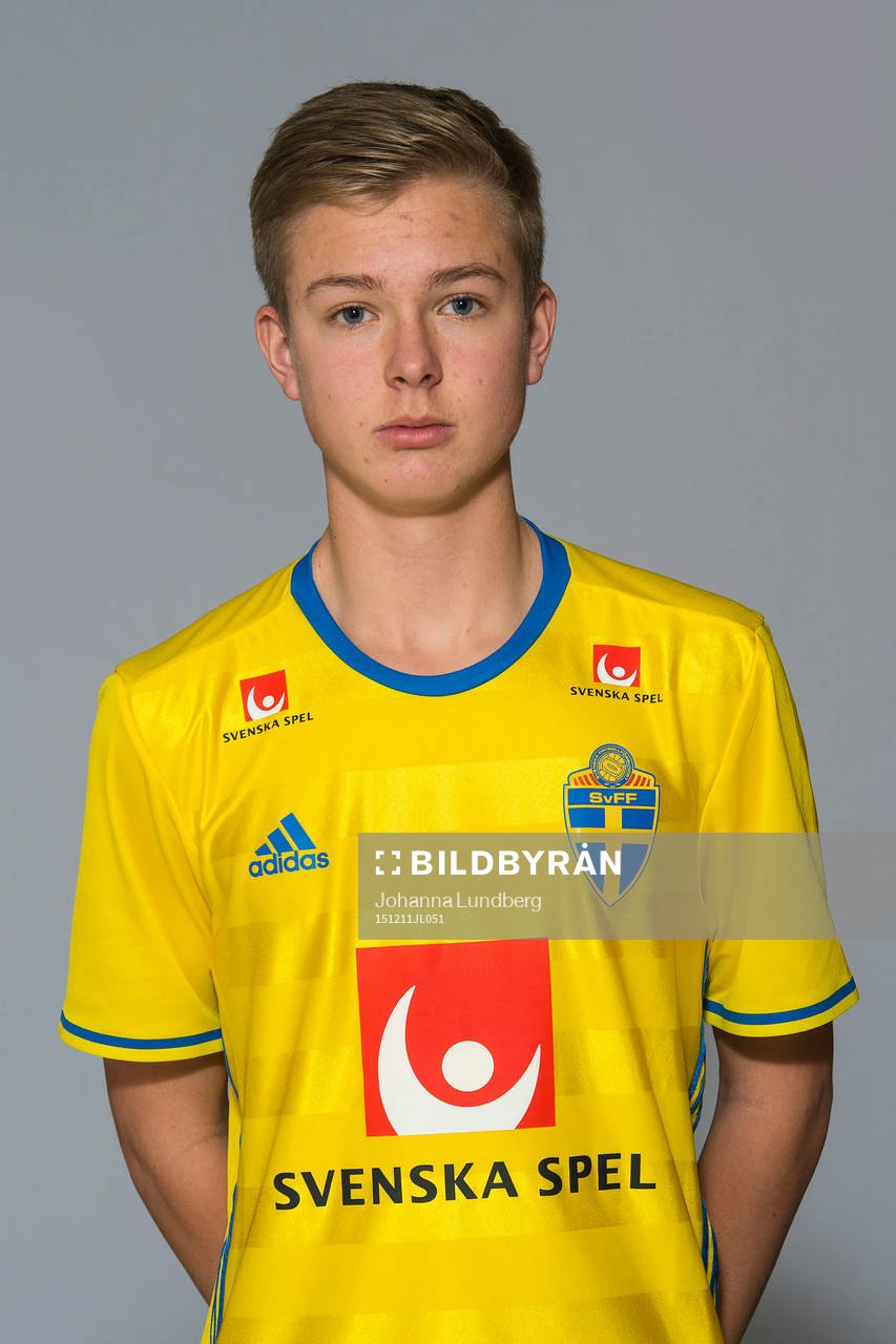 Malte Persson som spelar i P15/00-landslaget