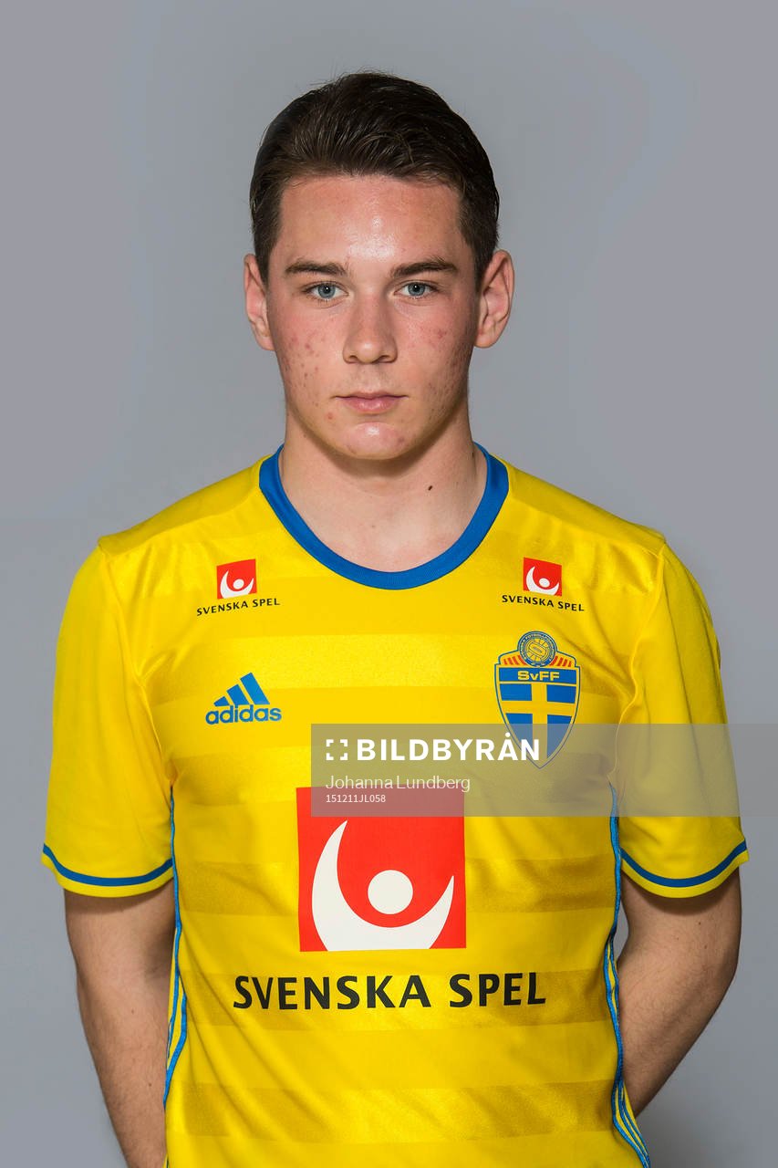 Samuel Fröjd som spelar i P15/00-landslaget