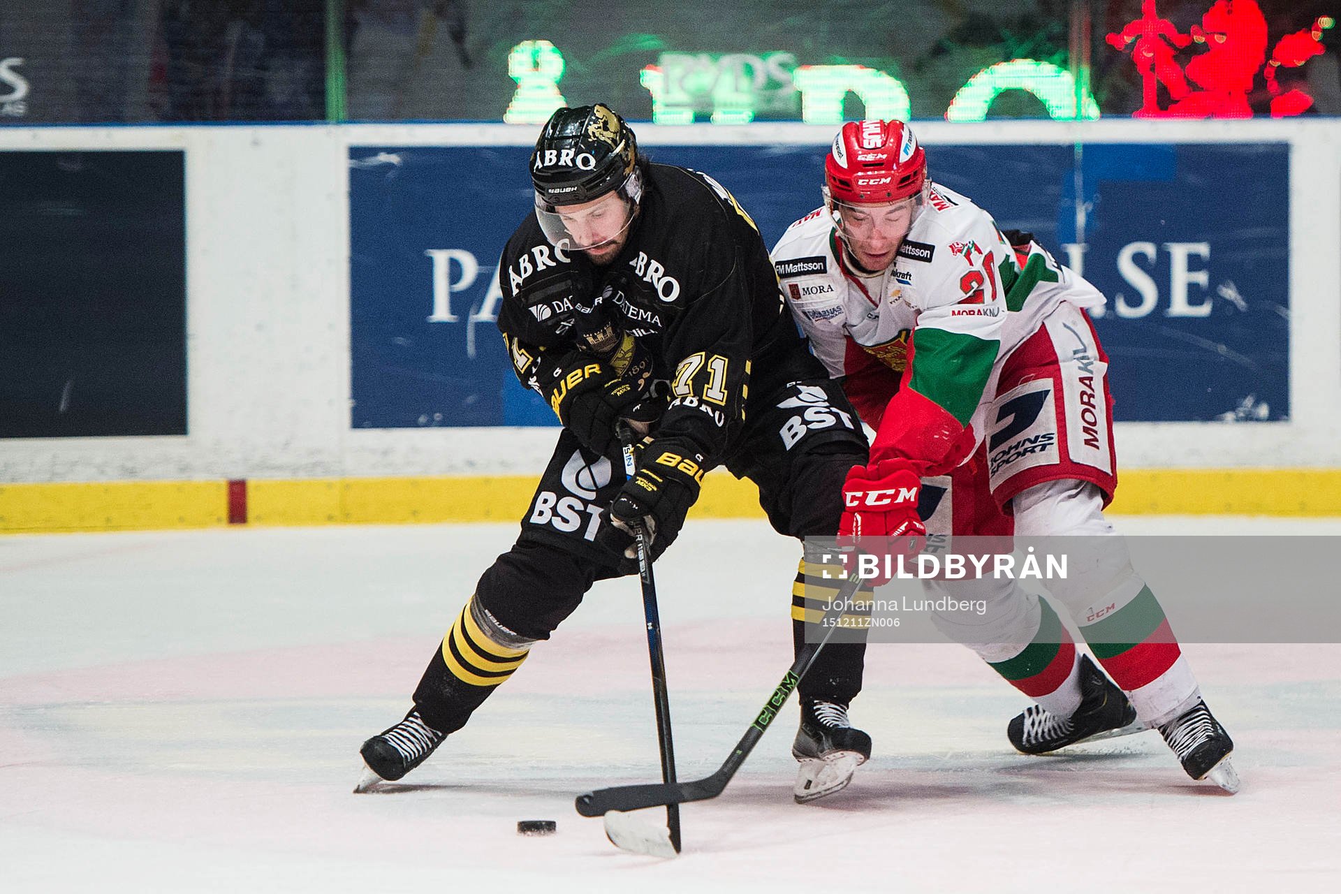 s Daniel Olsson Trkulja och Moras Andreas Stene