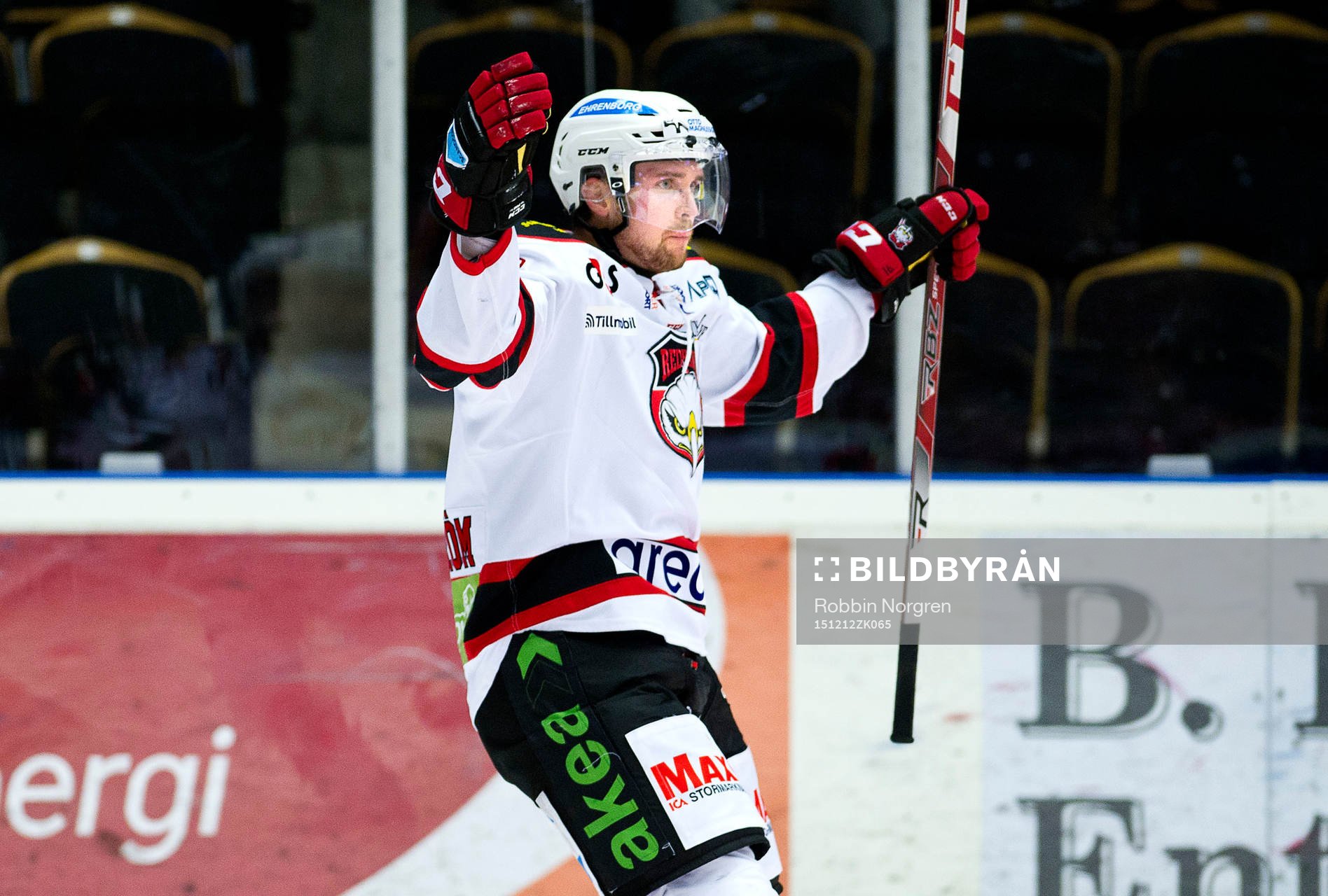 Malmös Magnus Häggström jublar