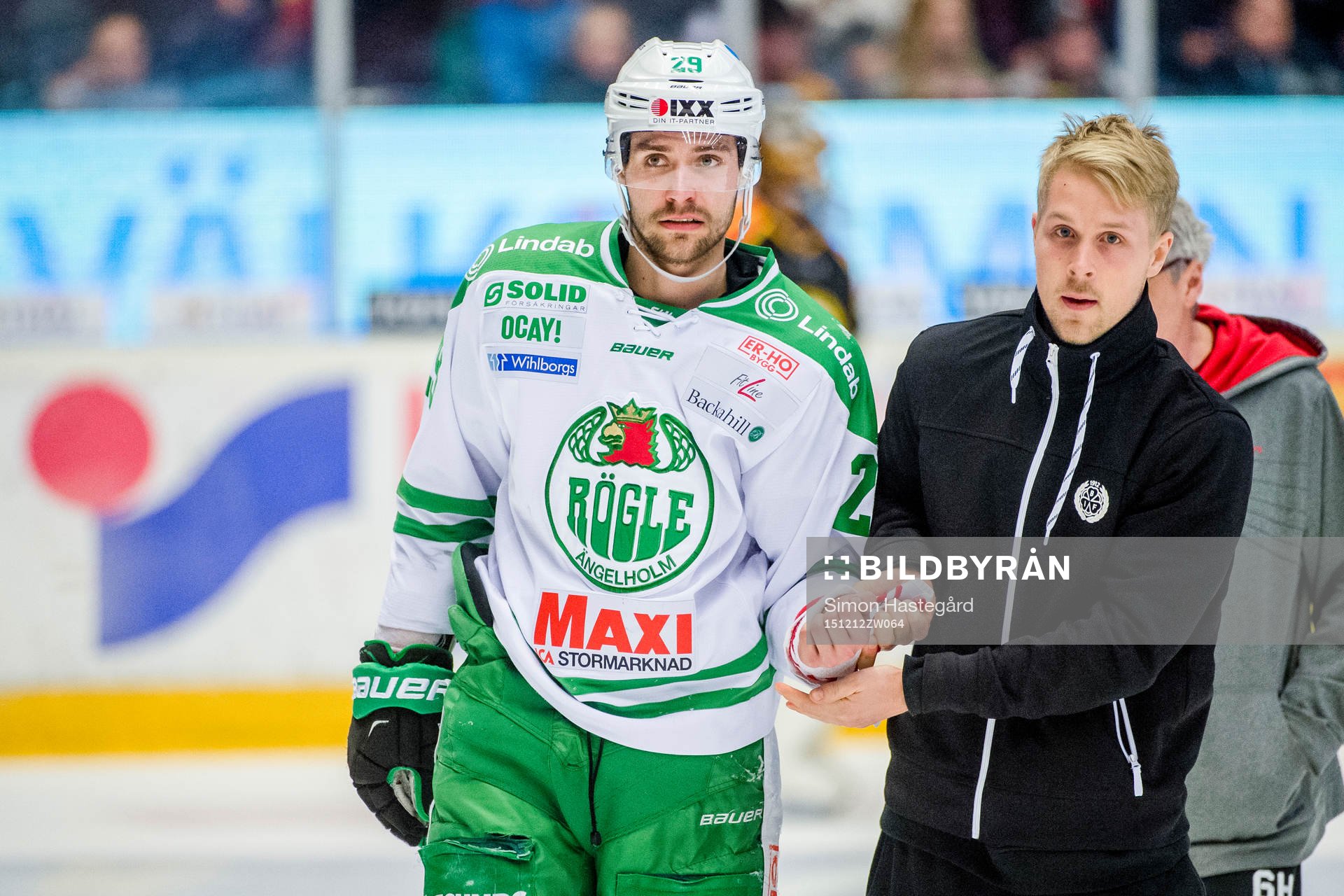 Rögles Ludvig Rensfeldt har ont