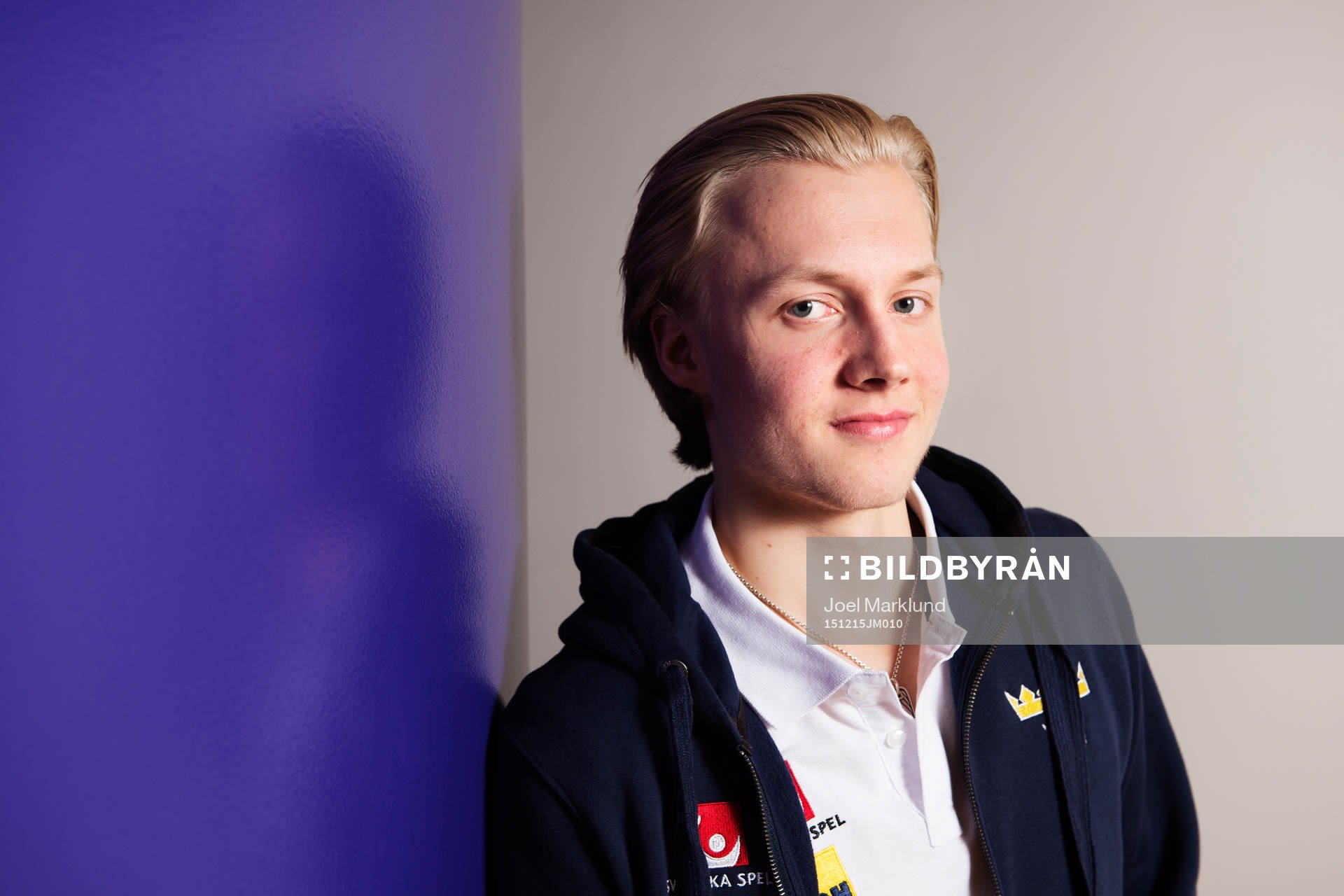 Alexander Nylander, spelare i Sveriges juniorlandslag i