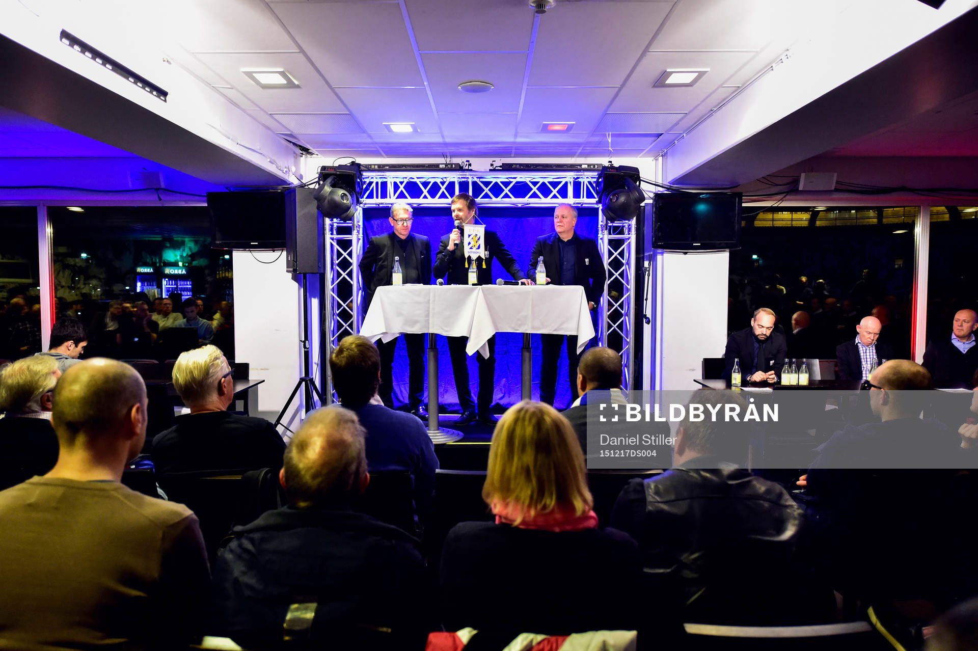 Ulf Ivarsson, kassör, Karl Jartun, ordförande och Mikael