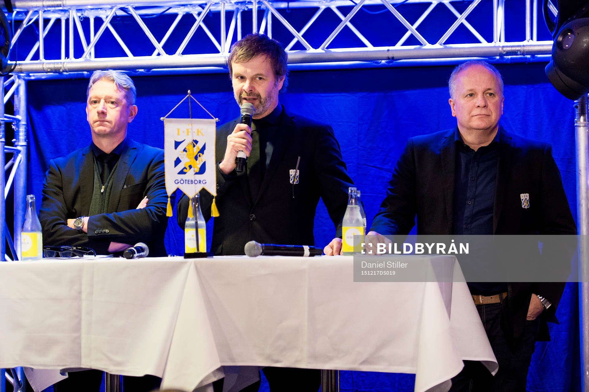 Ulf Ivarsson, kassör, Karl Jartun, ordförande och Mikael