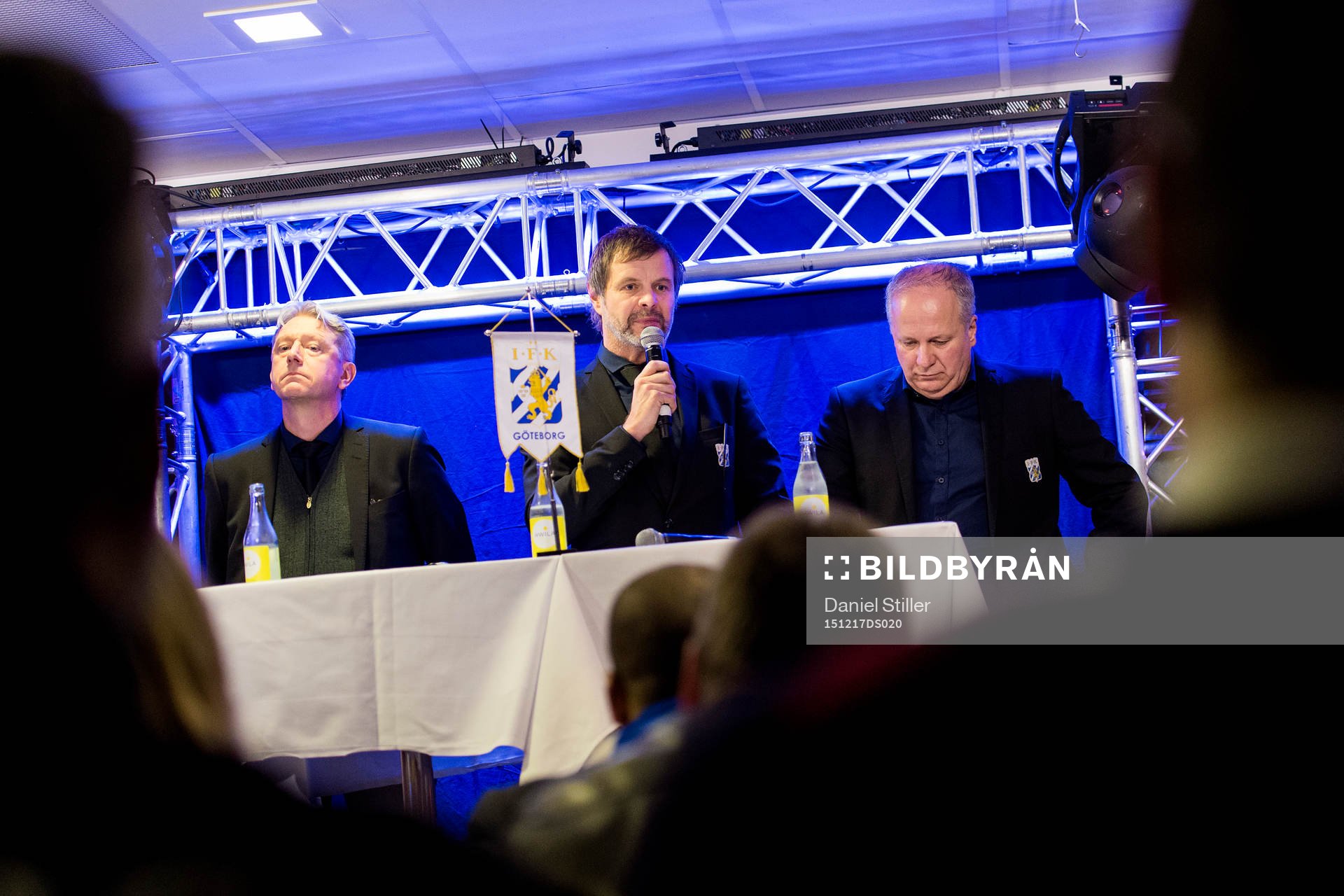 Ulf Ivarsson, kassör, Karl Jartun, ordförande och Mikael