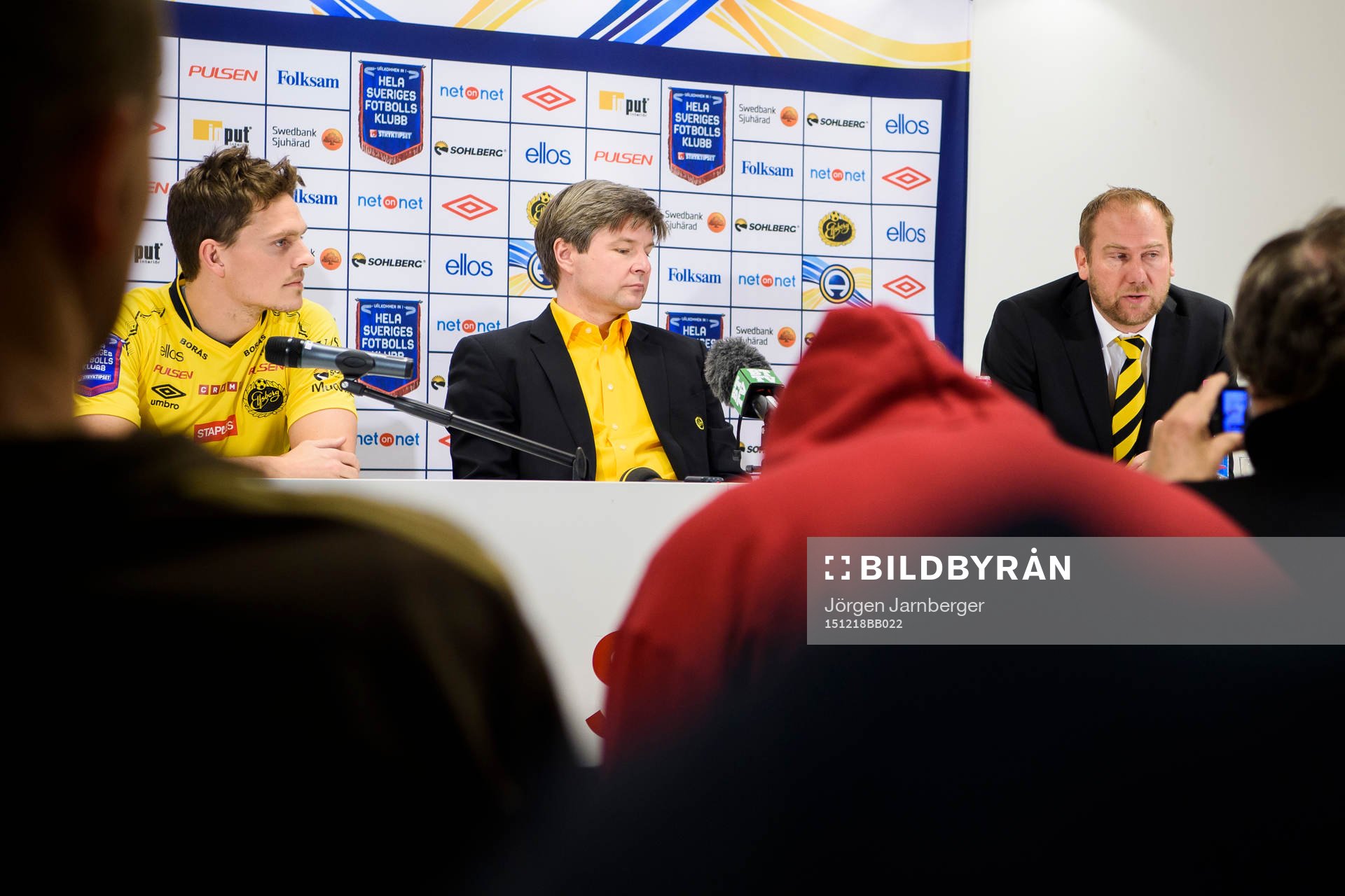 Elfsborgs nyförvärvet Jörgen Horn, ordförande Bo
