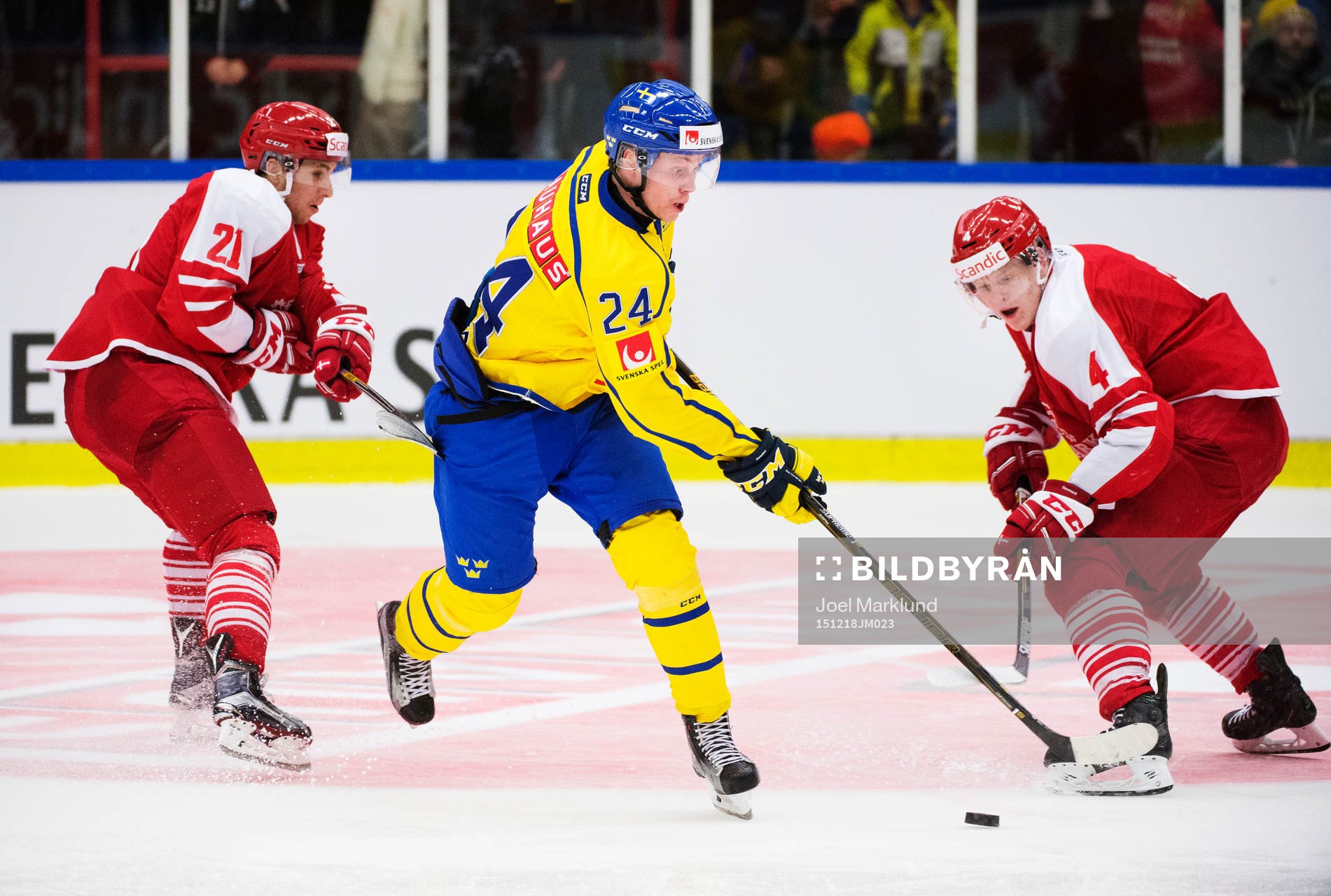 Danmarks Niklas Andersen och Ludvig Adamsen utmanas av