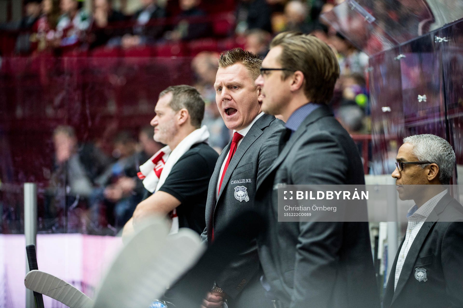 Malmö Redhawks assisterande tränare Andreas Hadelöv och