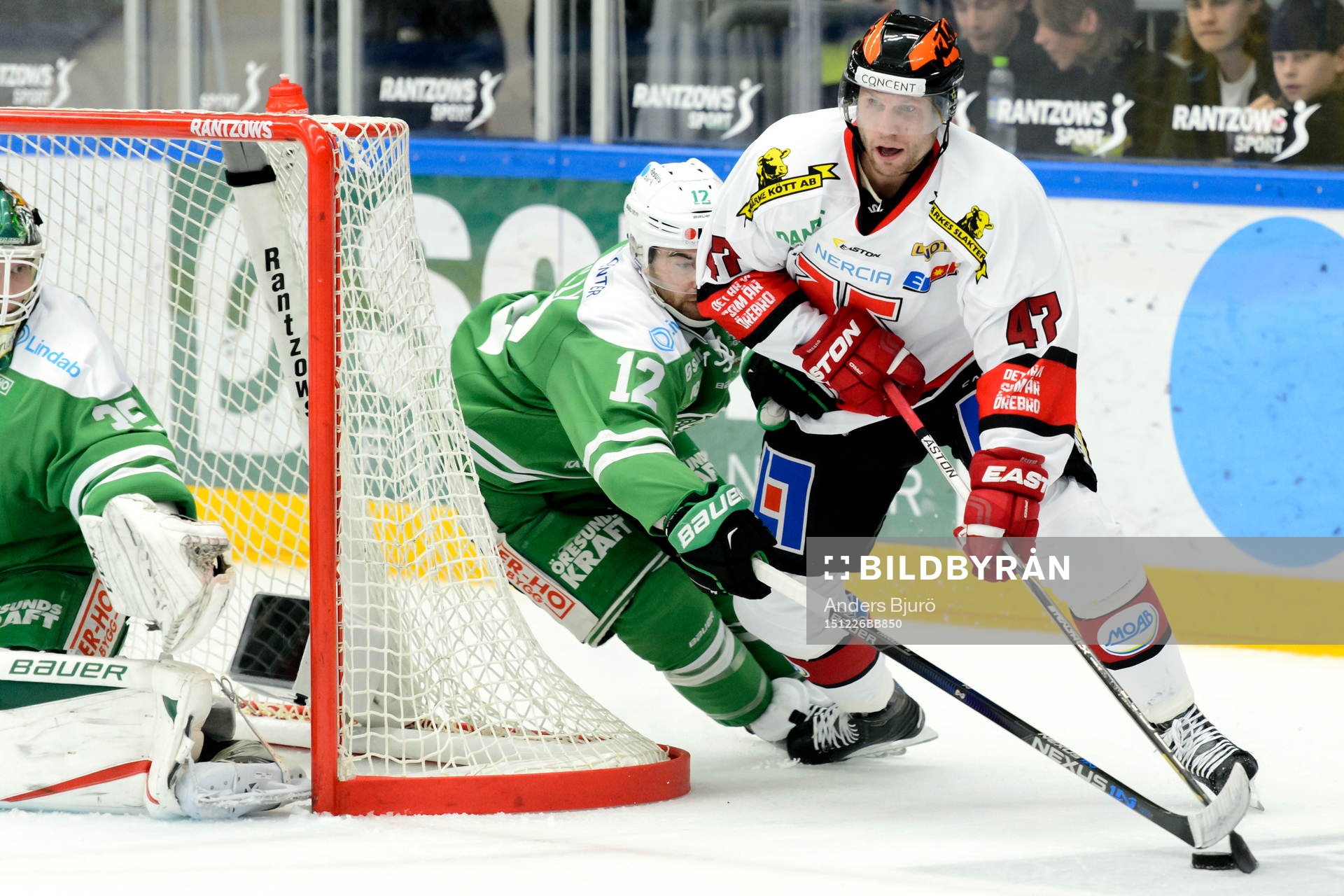 Rögles Jack Connolly mot Örebros Johan Adolfsson