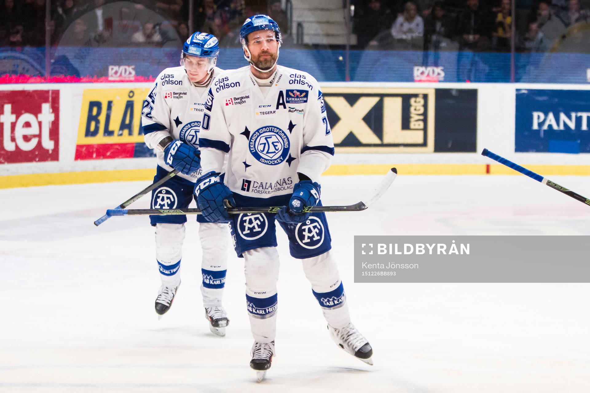 Leksands Tommi Paakkolanvaara ser nedstämd ut