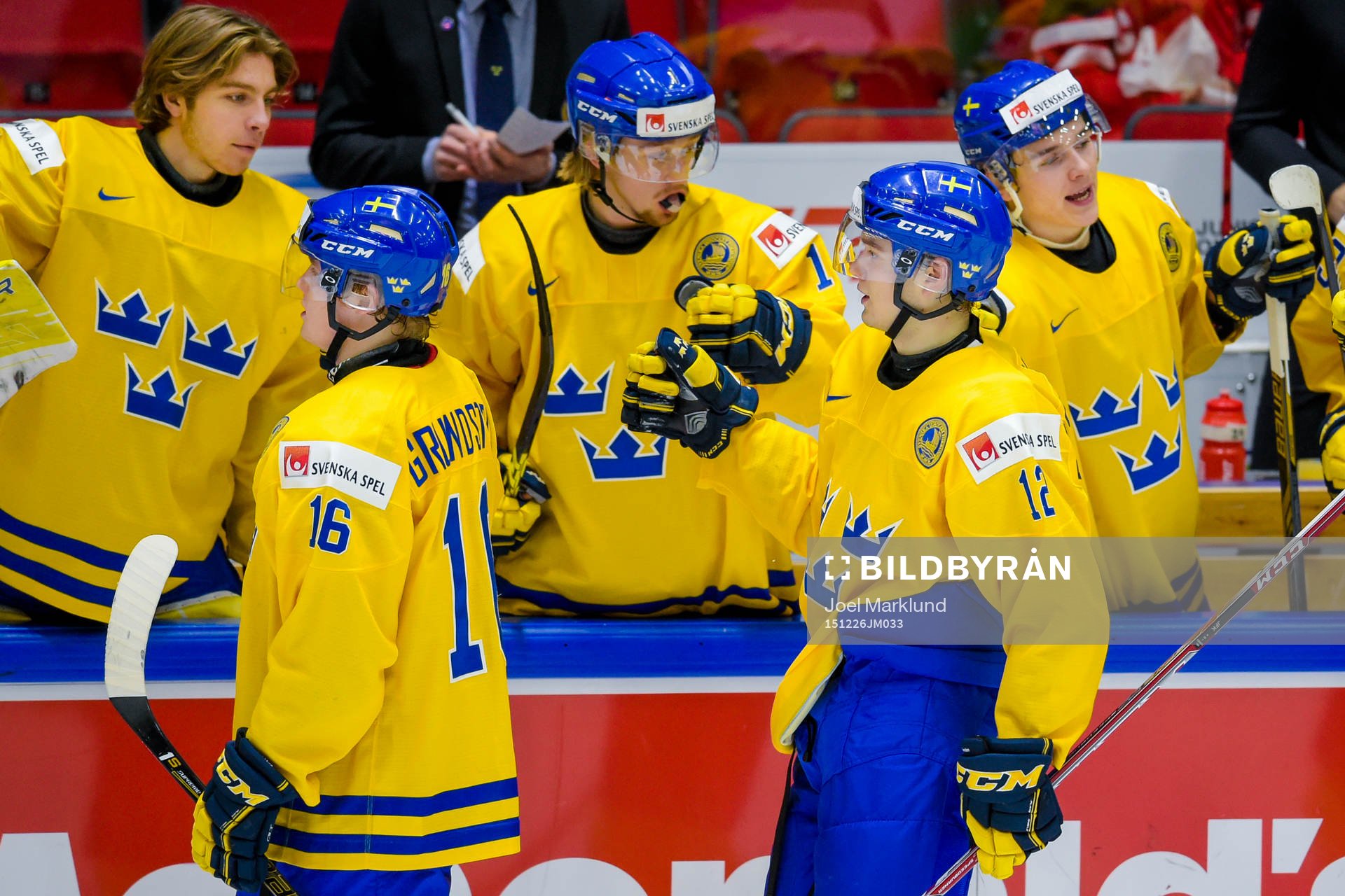 Sveriges Carl Grundström och Jakob Forsbacka-Karlsson