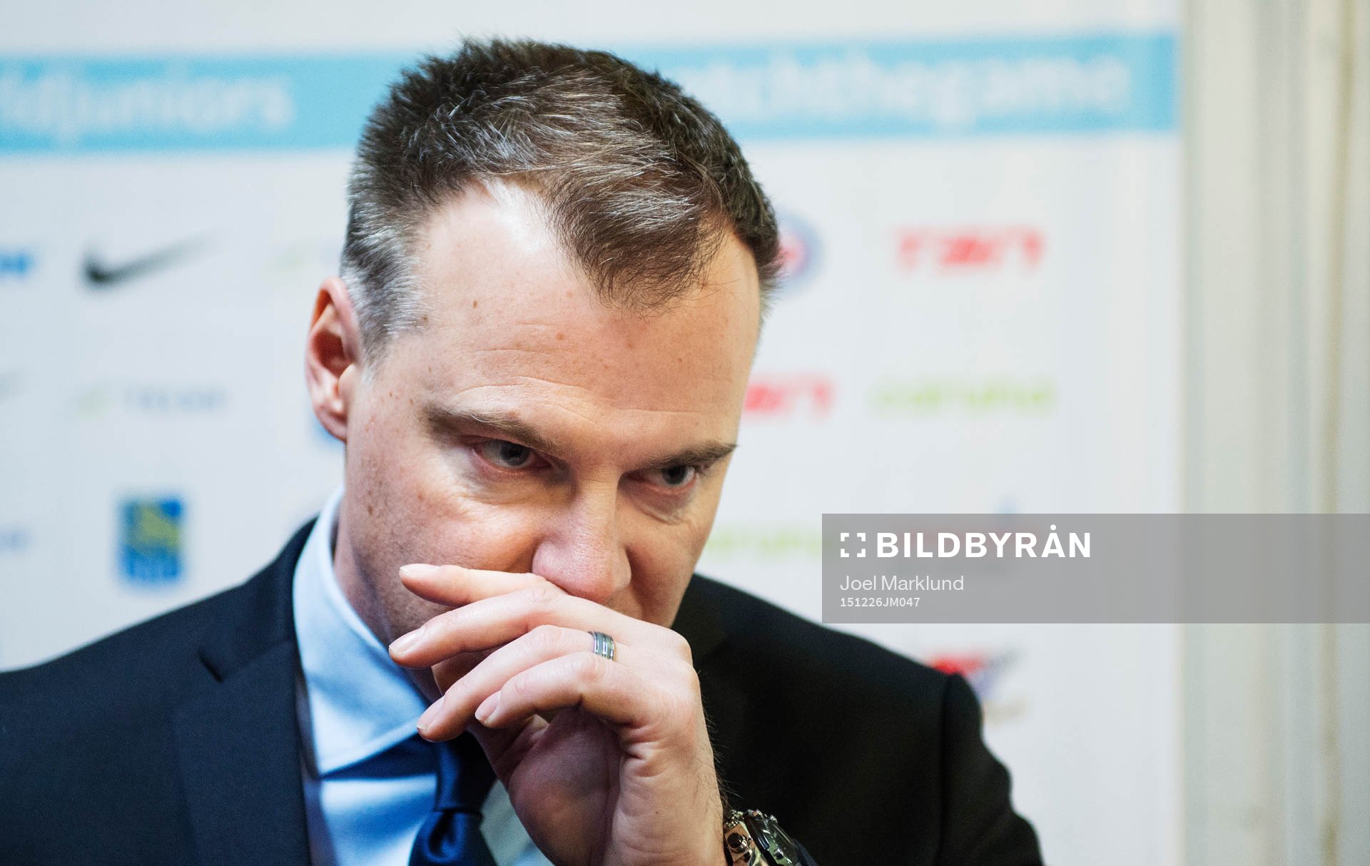 Sveriges förbundskapten Rikard Grönborg