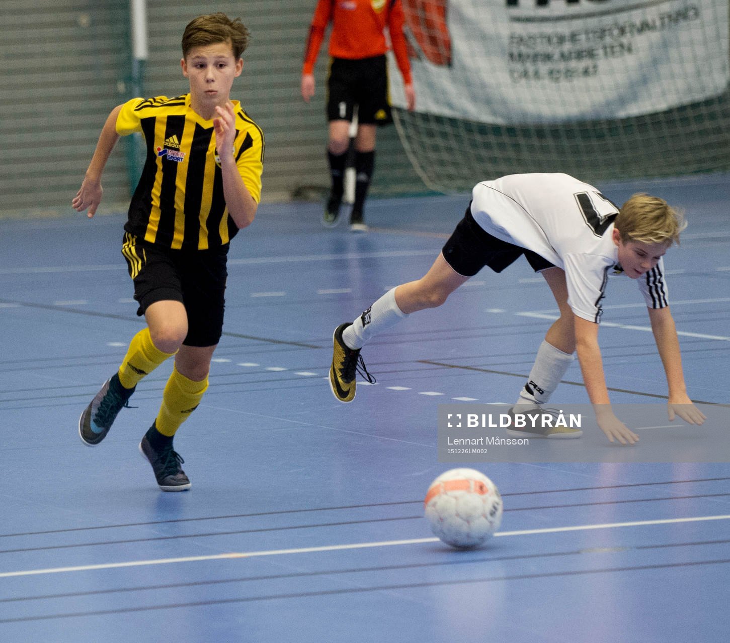 i finalen i P02 i Norra Skåne-Cupen mellan IFK Hässleholm