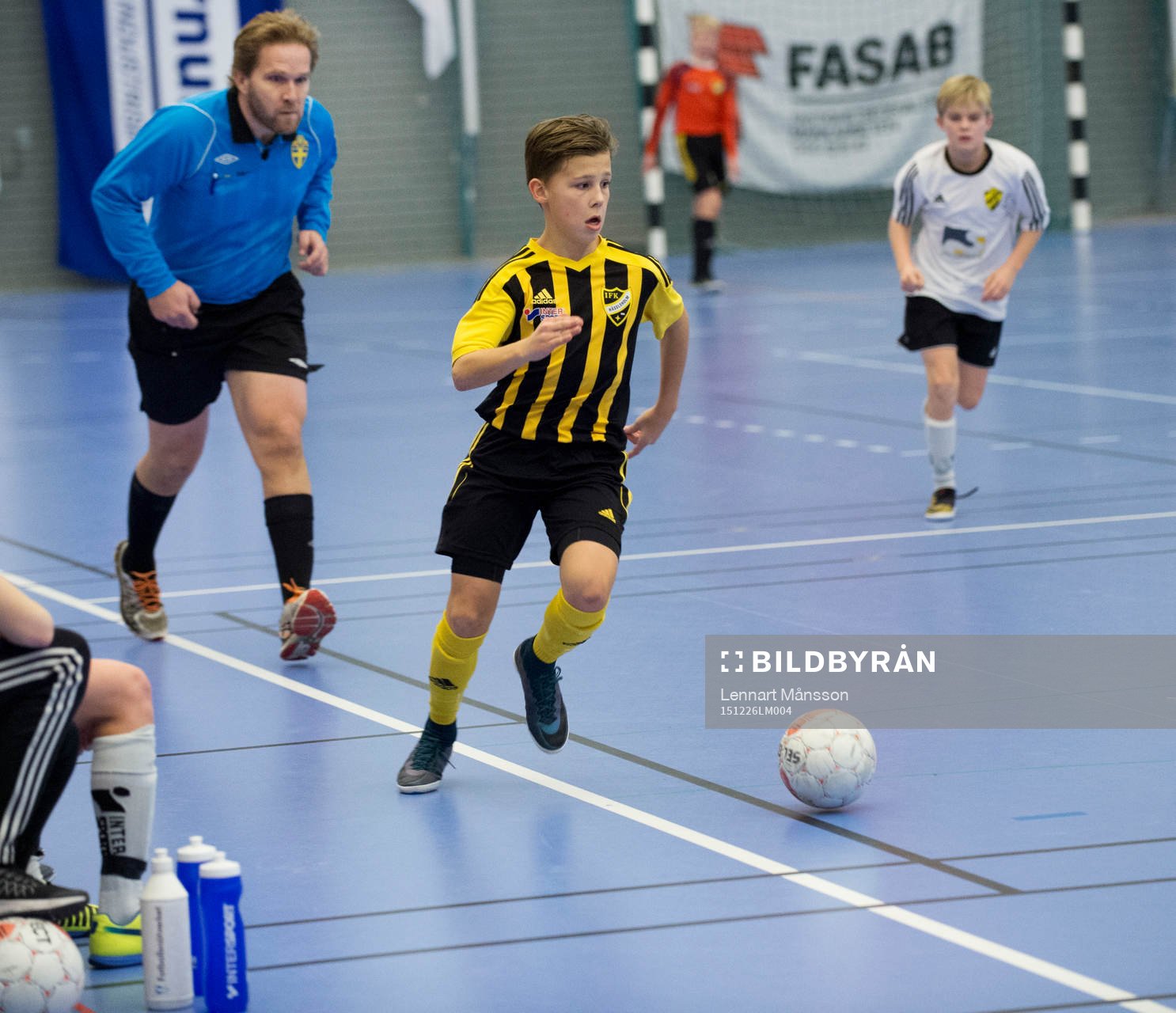 i finalen i P02 i Norra Skåne-Cupen mellan IFK Hässleholm