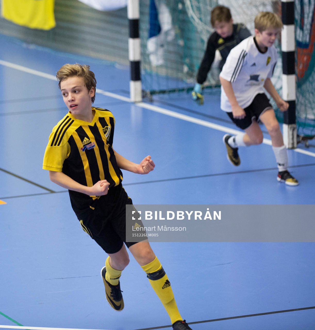 i finalen i P02 i Norra Skåne-Cupen mellan IFK Hässleholm