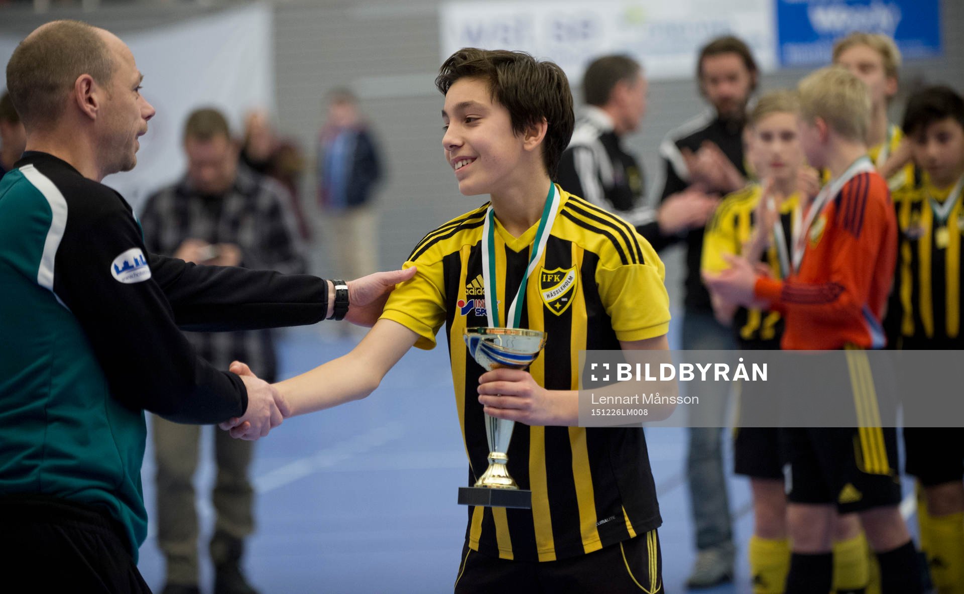 i finalen i P02 i Norra Skåne-Cupen mellan IFK Hässleholm
