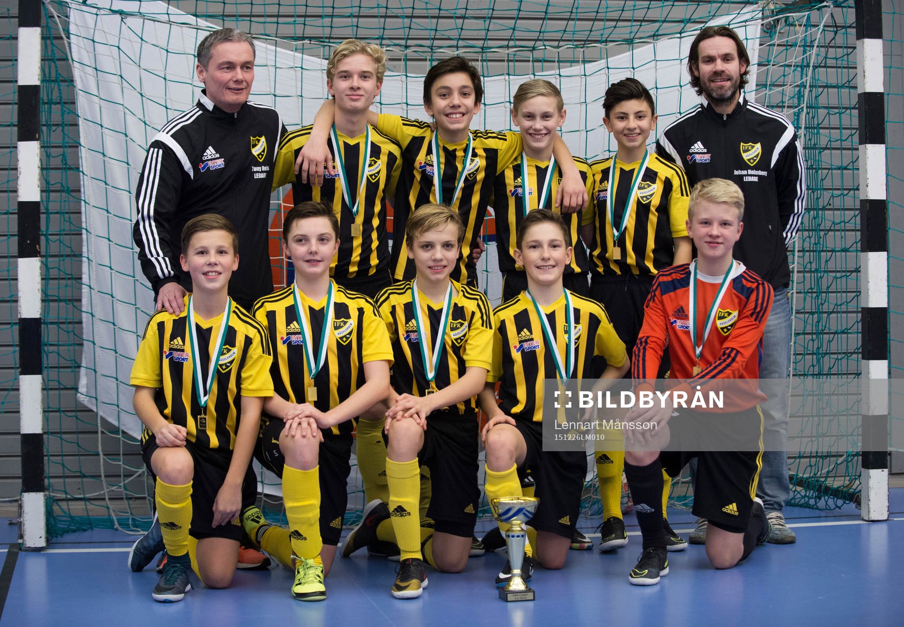 i finalen i P02 i Norra Skåne-Cupen mellan IFK Hässleholm