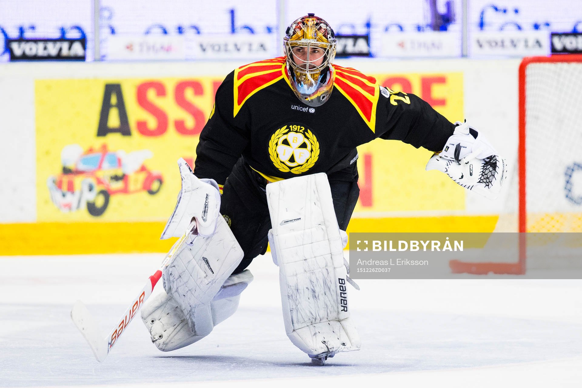 Brynäs målvakt Bernhard Starkbaum