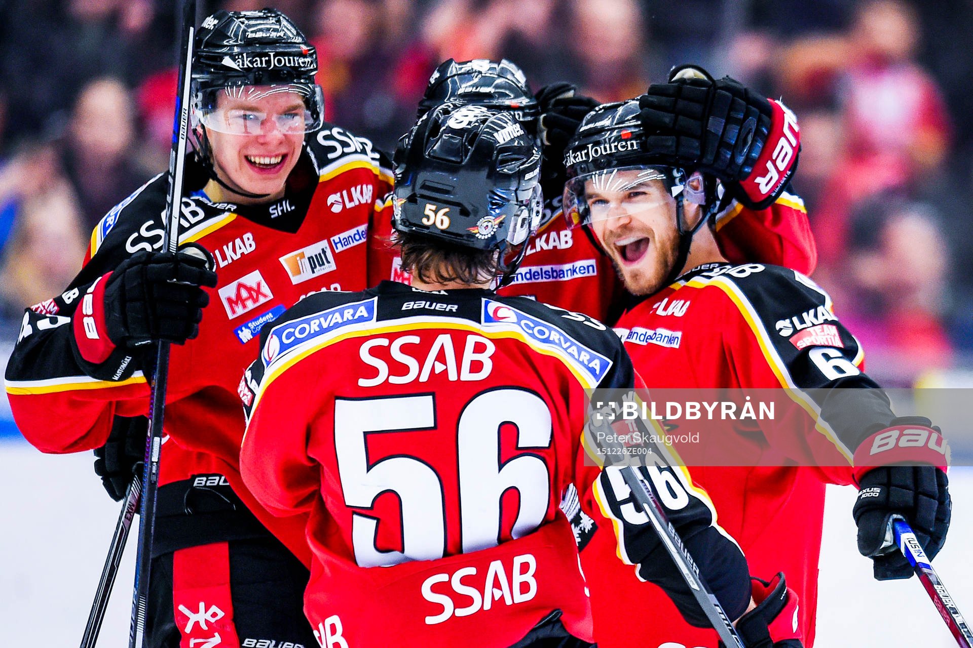 Luleås Craig Schira jublar