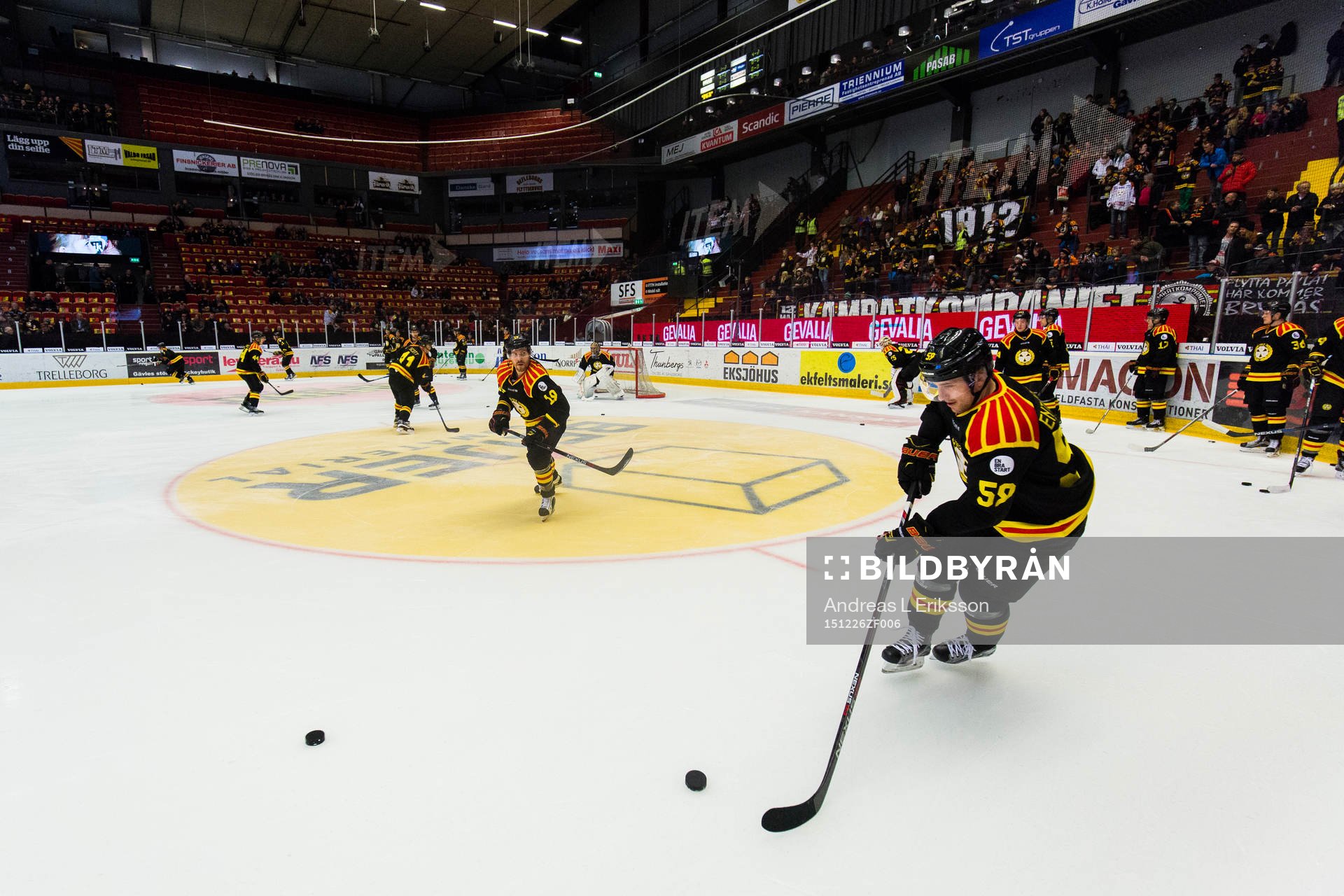 Brynäs Anssi Salmela och Sebastian Enterfeldt