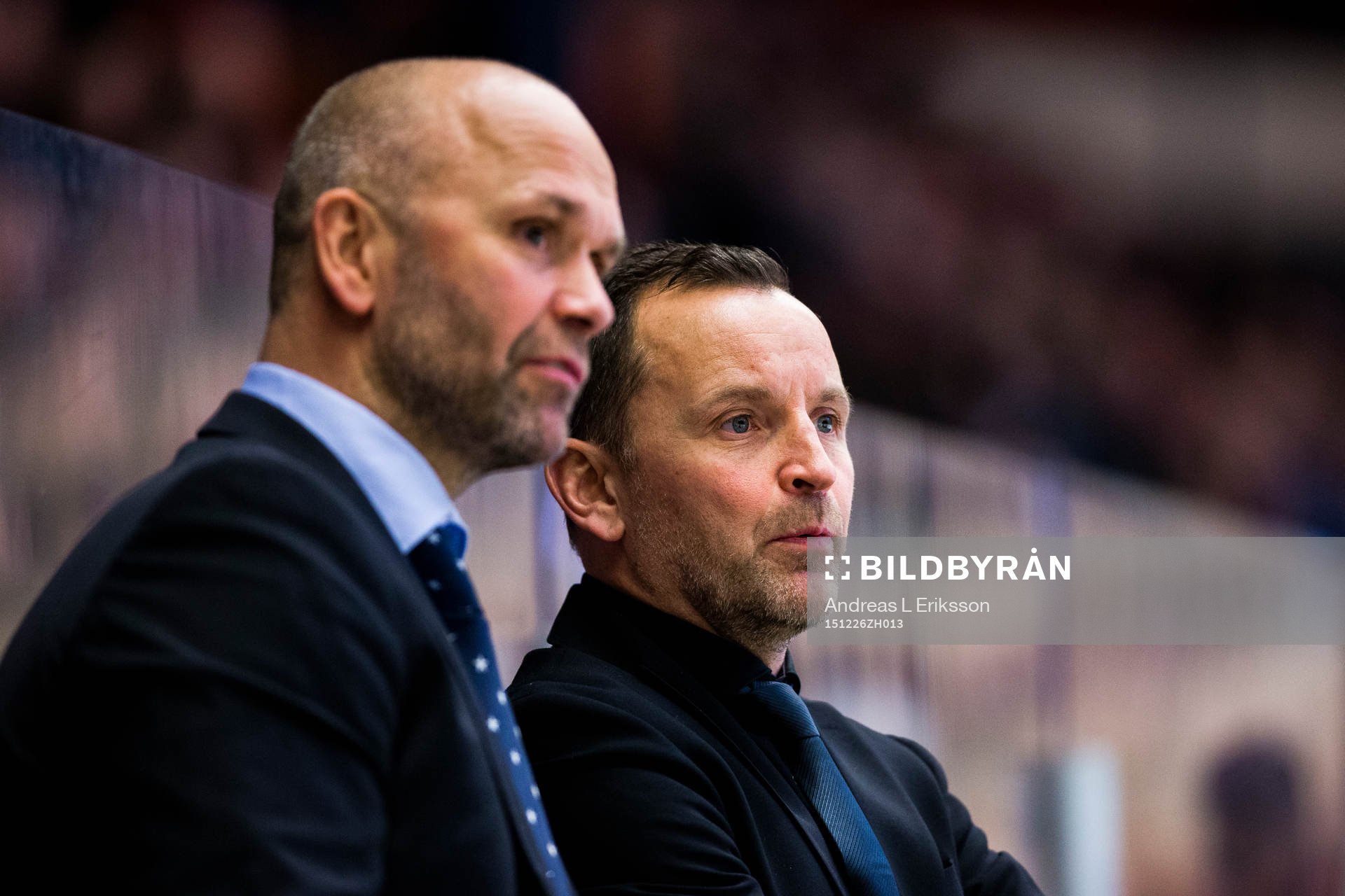 Brynäs assisterande tränare Tommy Sjödin och tränare