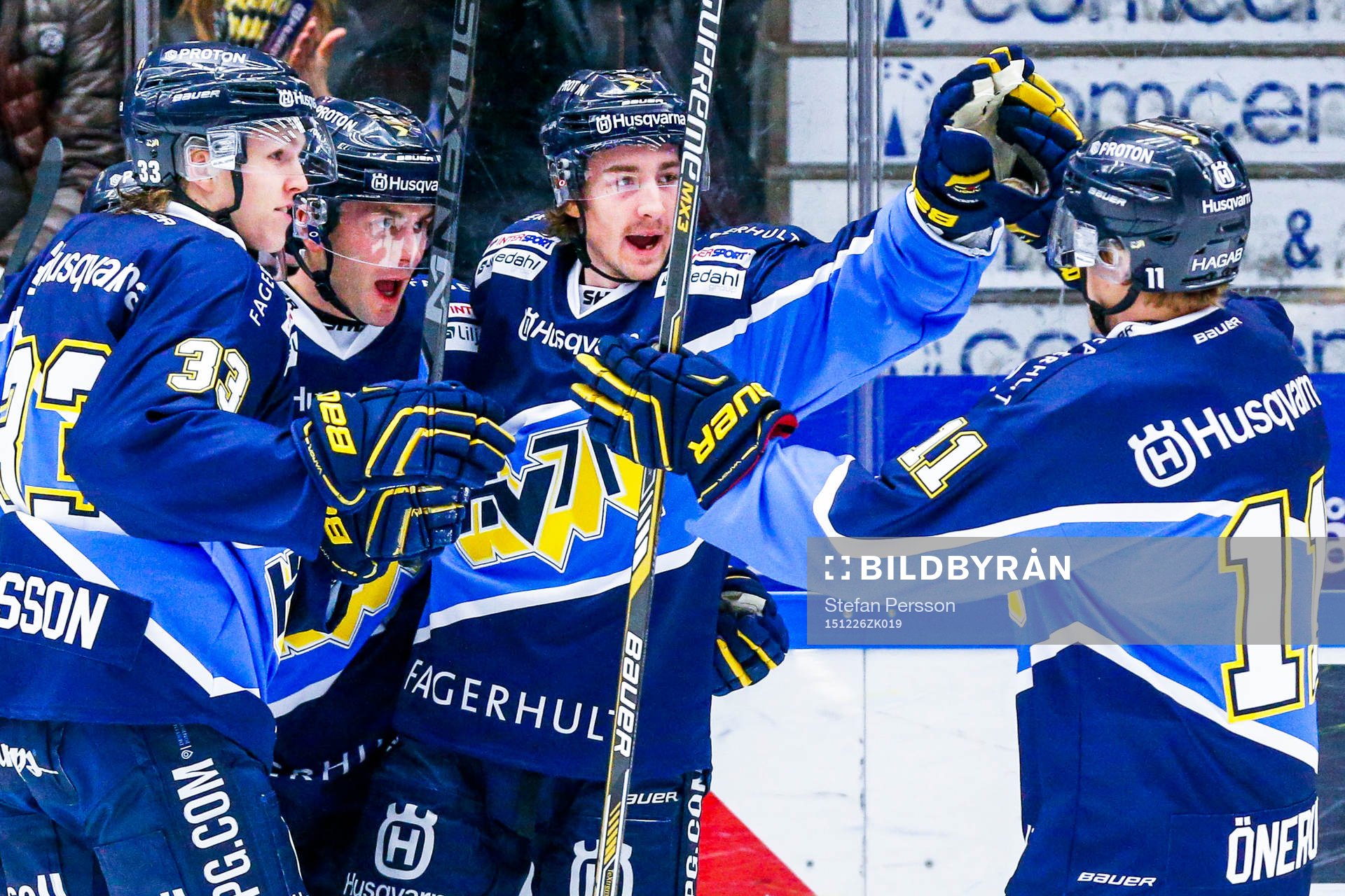 s Niklas Hansson, Erik Christensen, Adam Almqvist och Simon