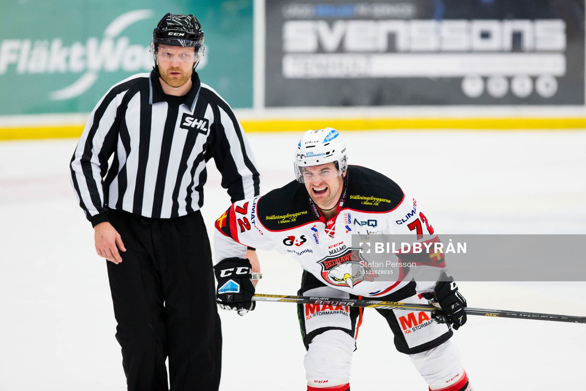 Malmö Redhawks T.J. Galiardi har ont