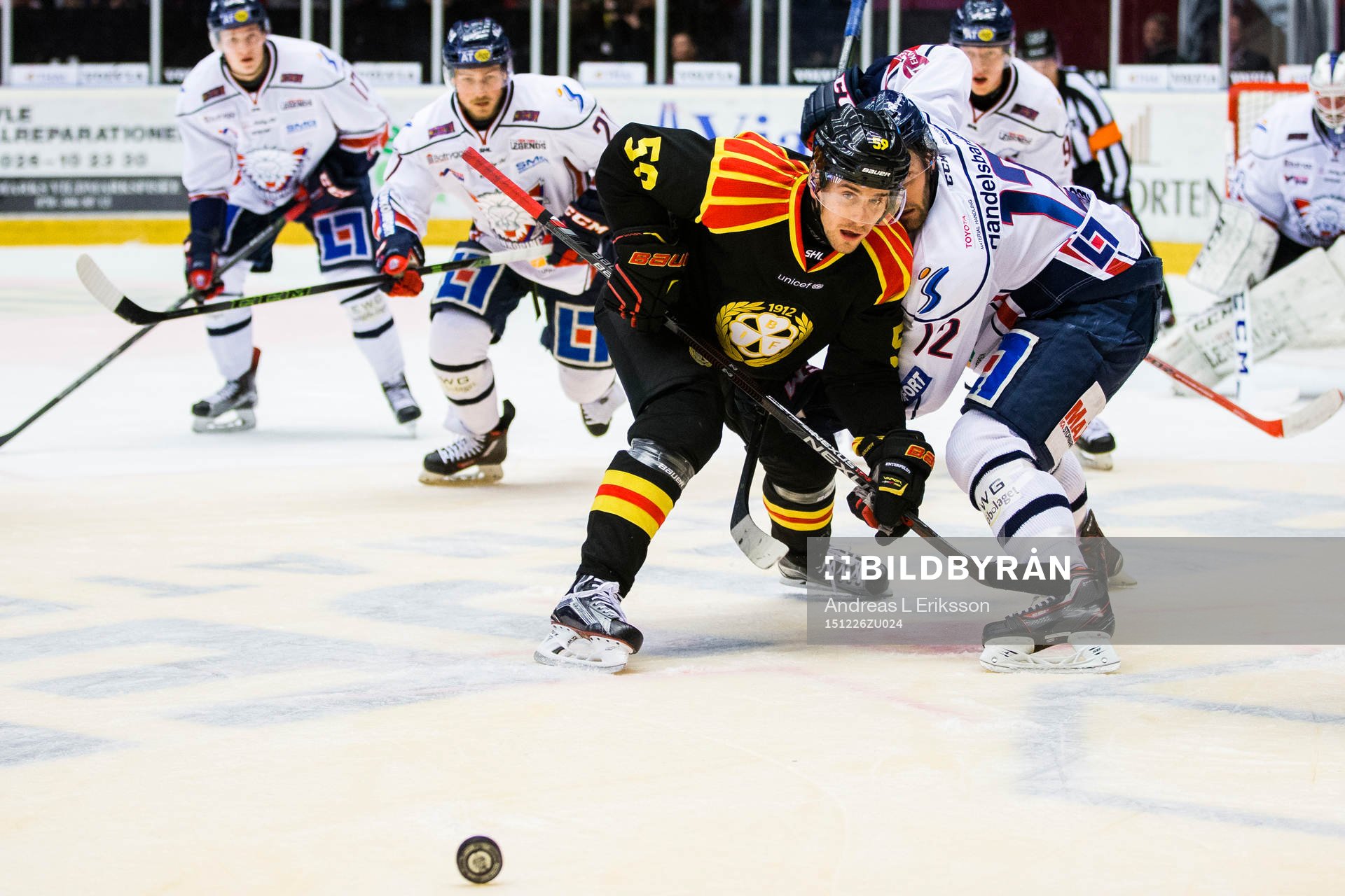 Brynäs Sebastian Enterfeldt och Linköpings Sebastian