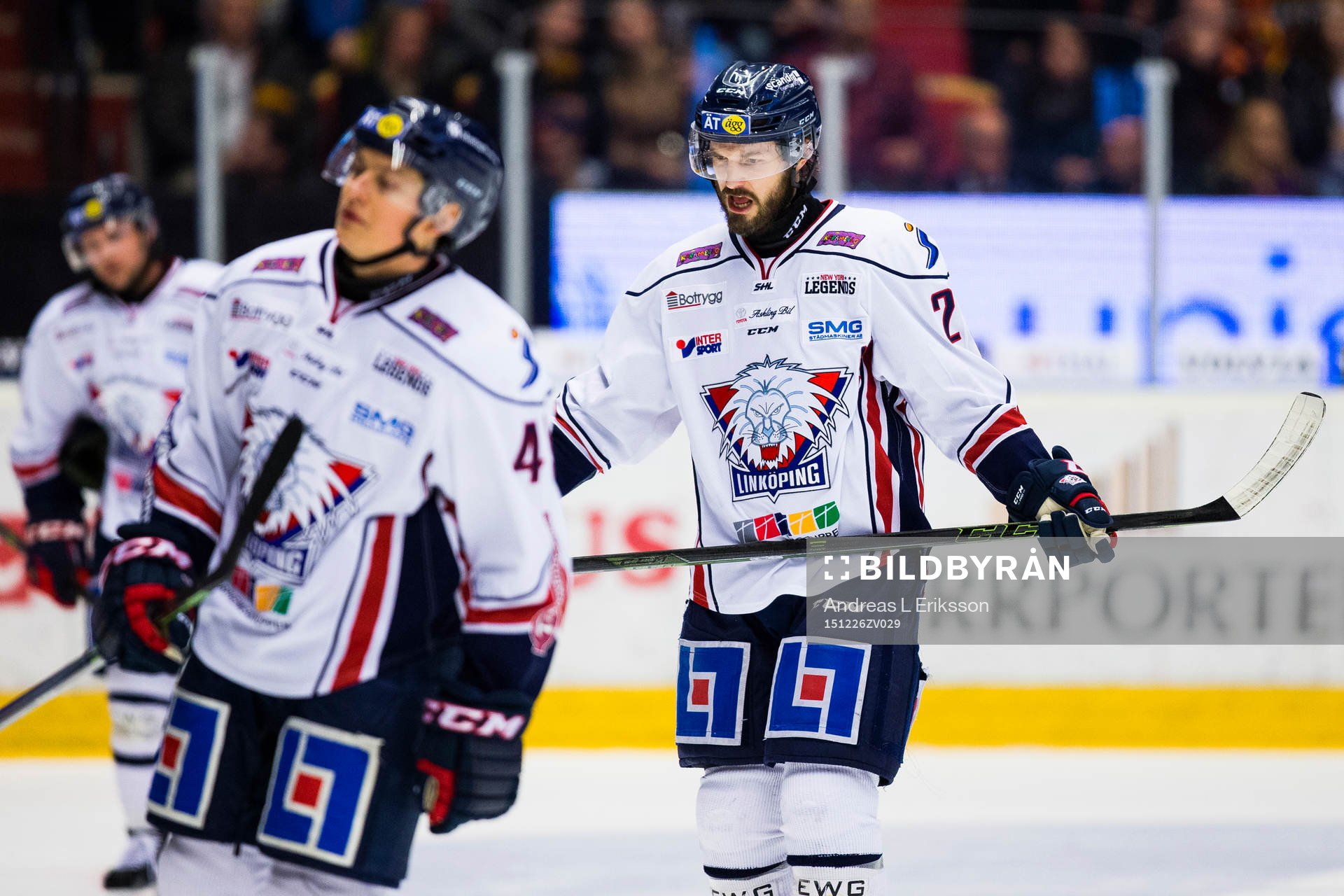 Linköpings Niklas Persson ser deppig ut