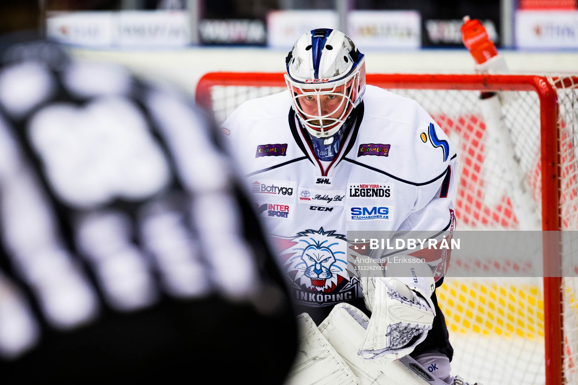 Linköpings målvakt David Rautio