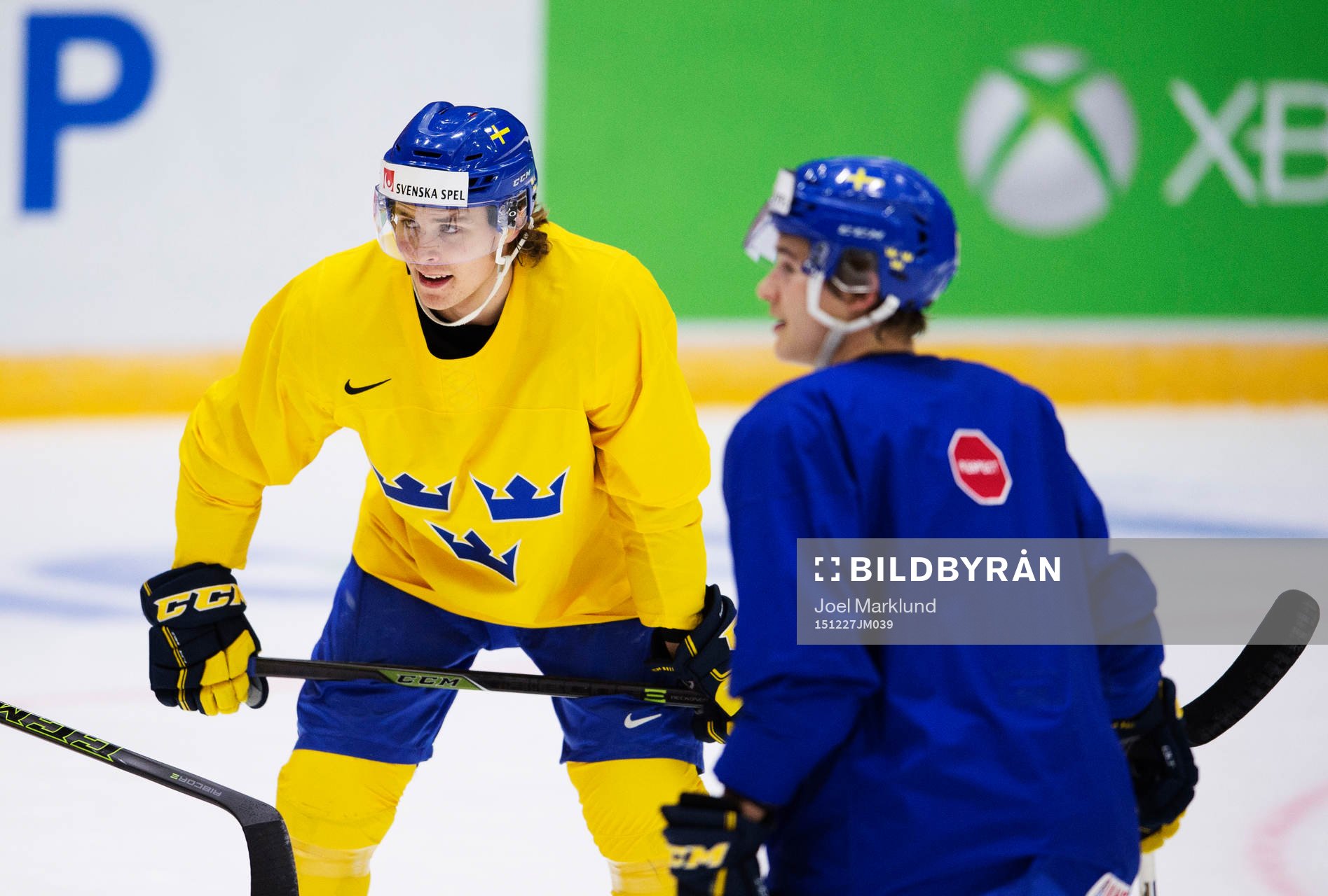 Adrian Kempe och Dmytro Timashov