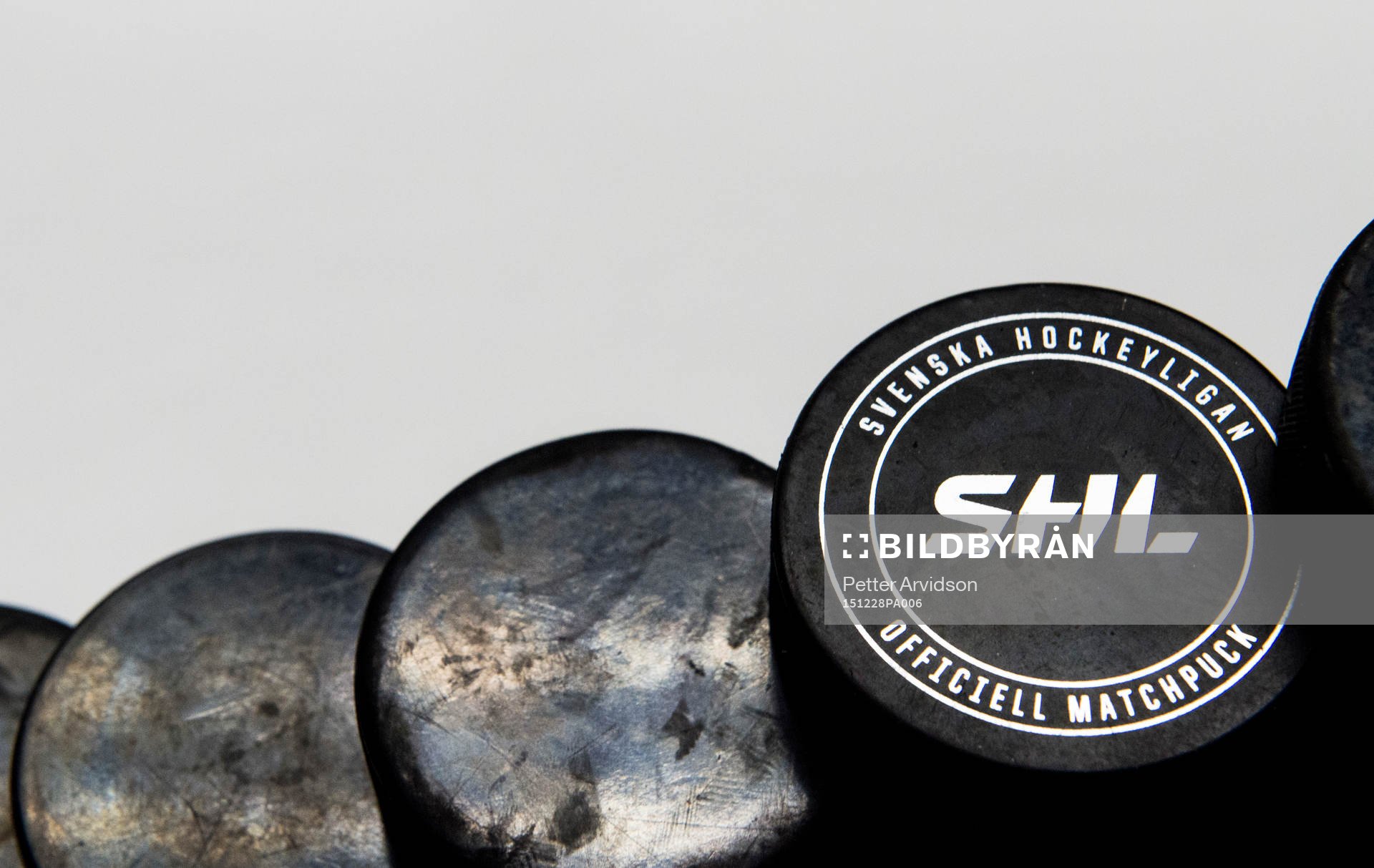 Officiell matchpuck från SHL