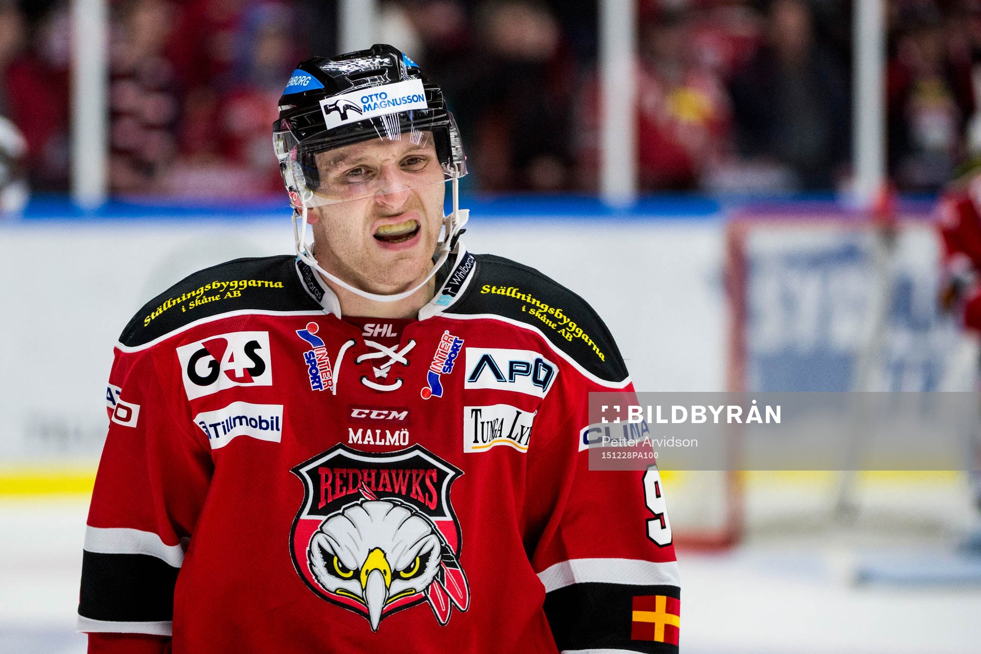 Malmö Redhawks Frederik Storm deppar