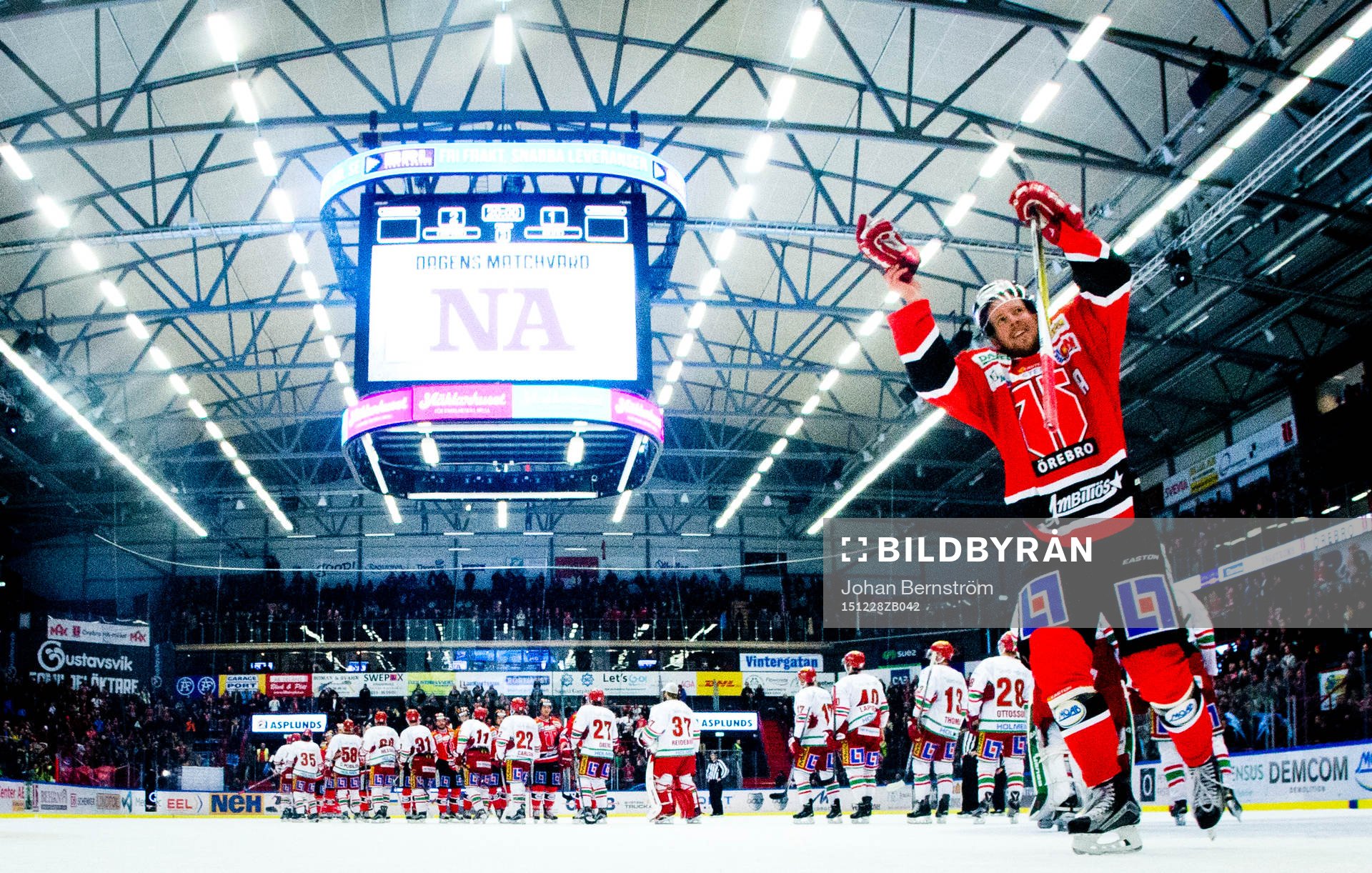 Örebros Anders Eriksson jublar