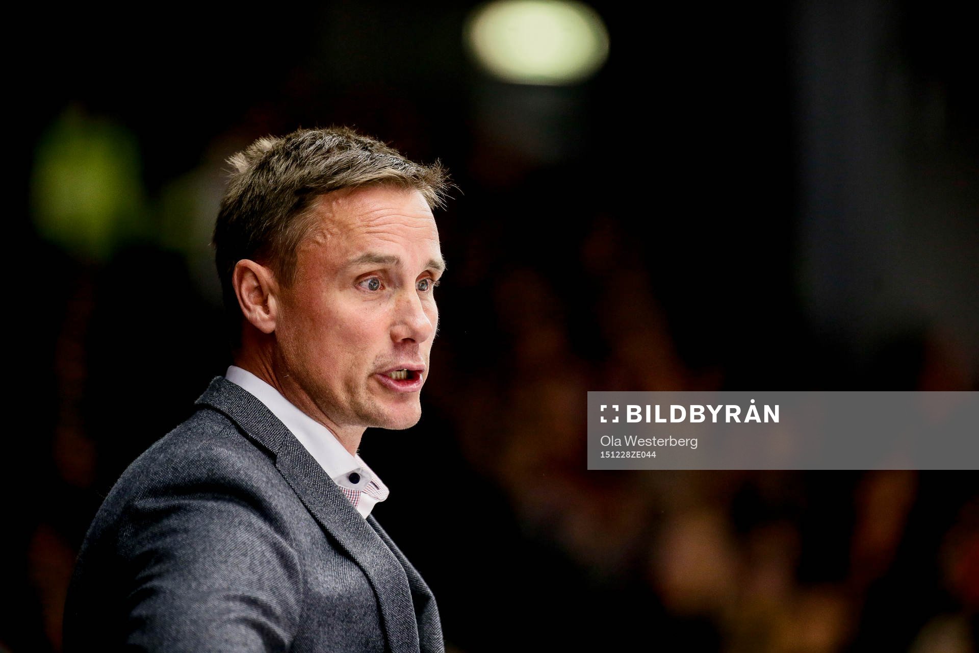 Frölundas tränare Roger Rönnberg