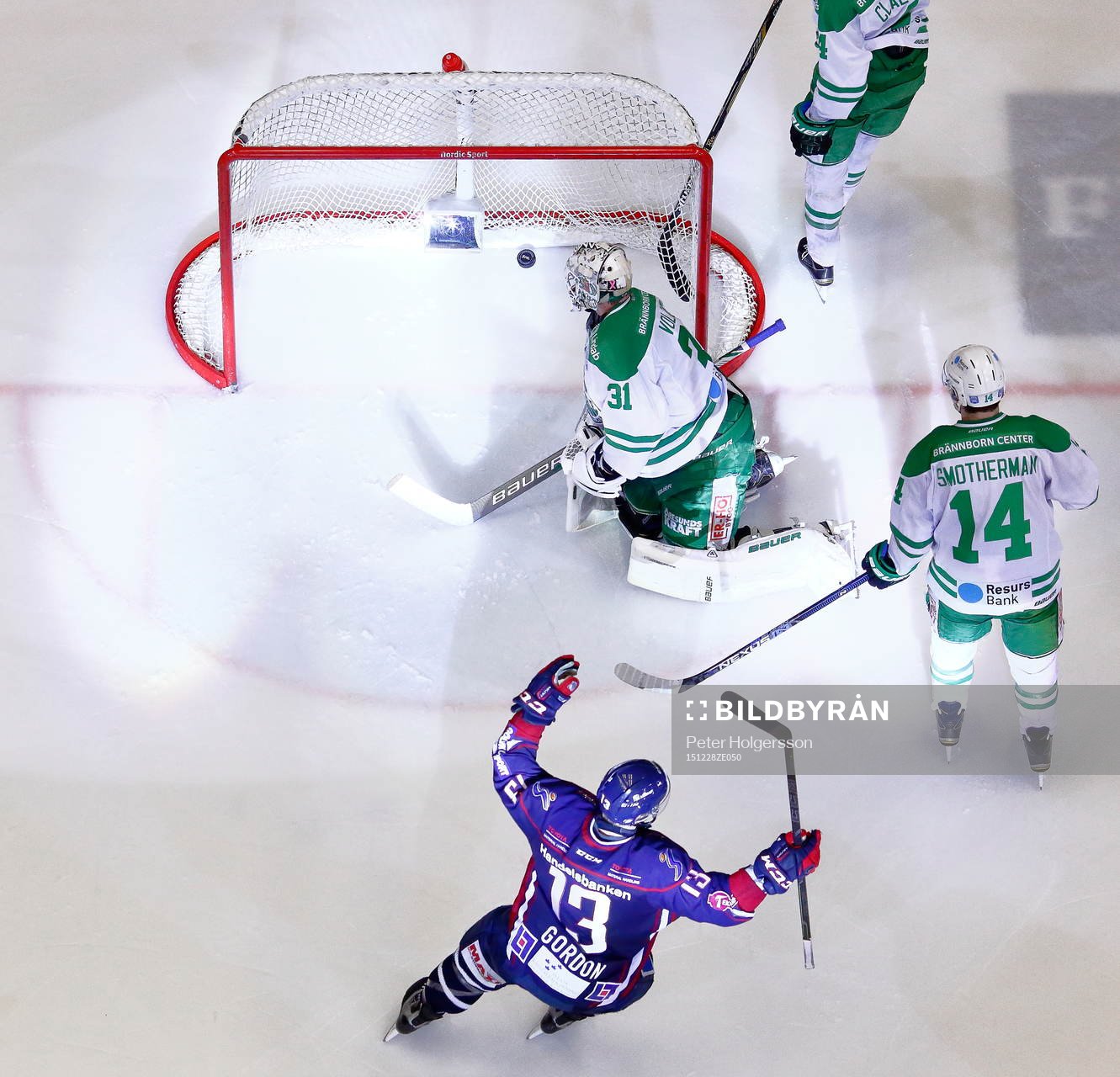Mål 7-2 av Linköpings Vilmos Gallo